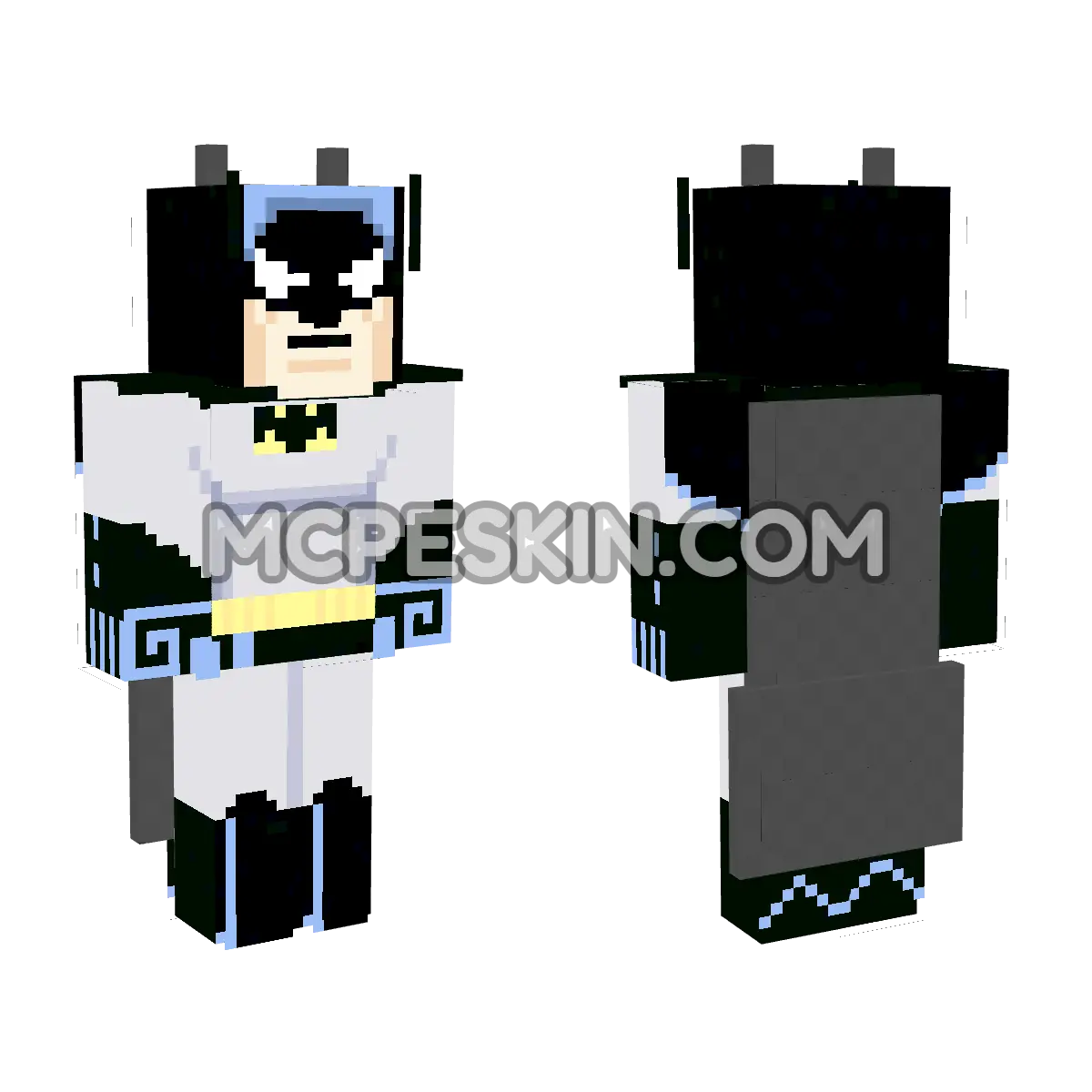 Batman 22 4D Minecraft Bedrock skin