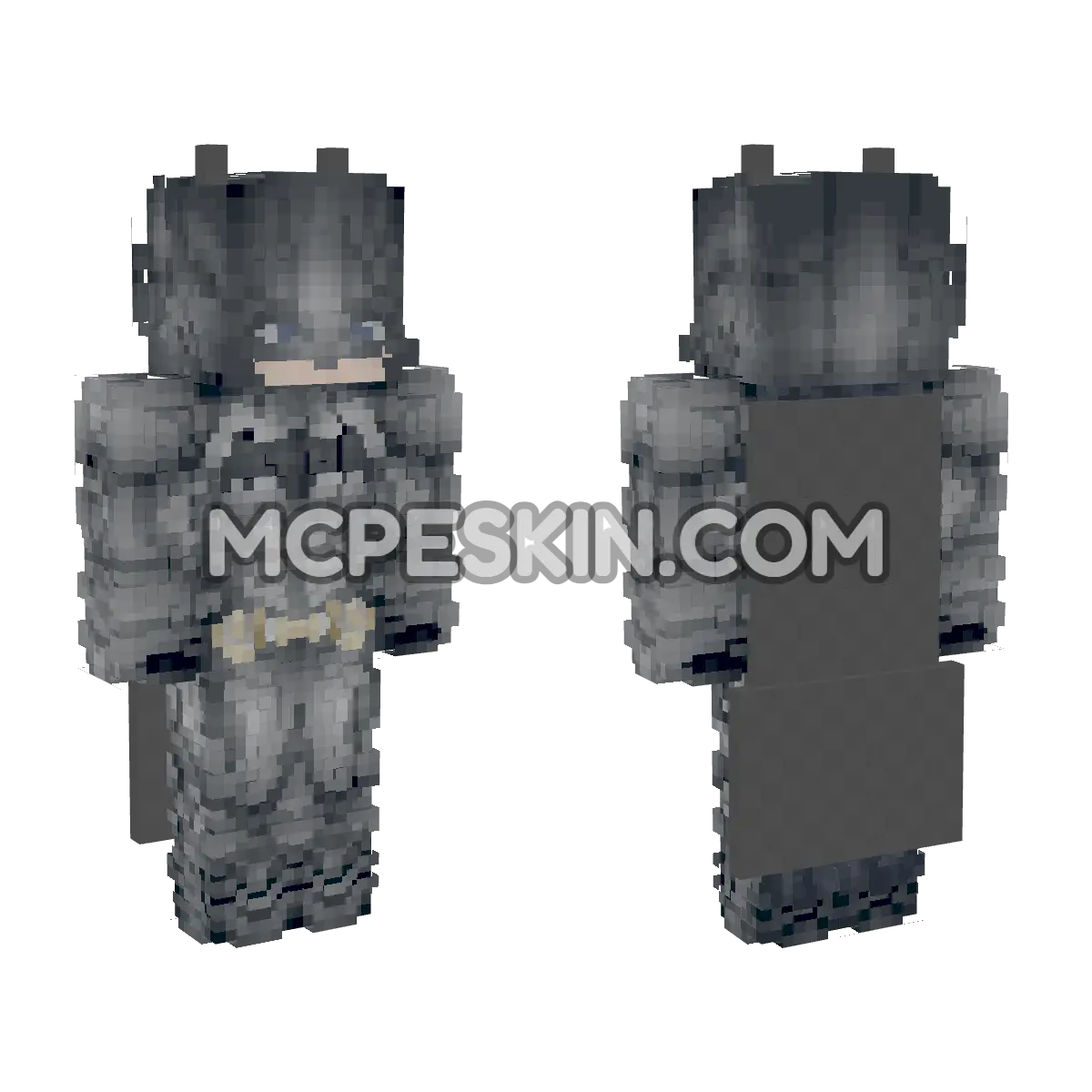 Batman 24 4D Minecraft Bedrock skin