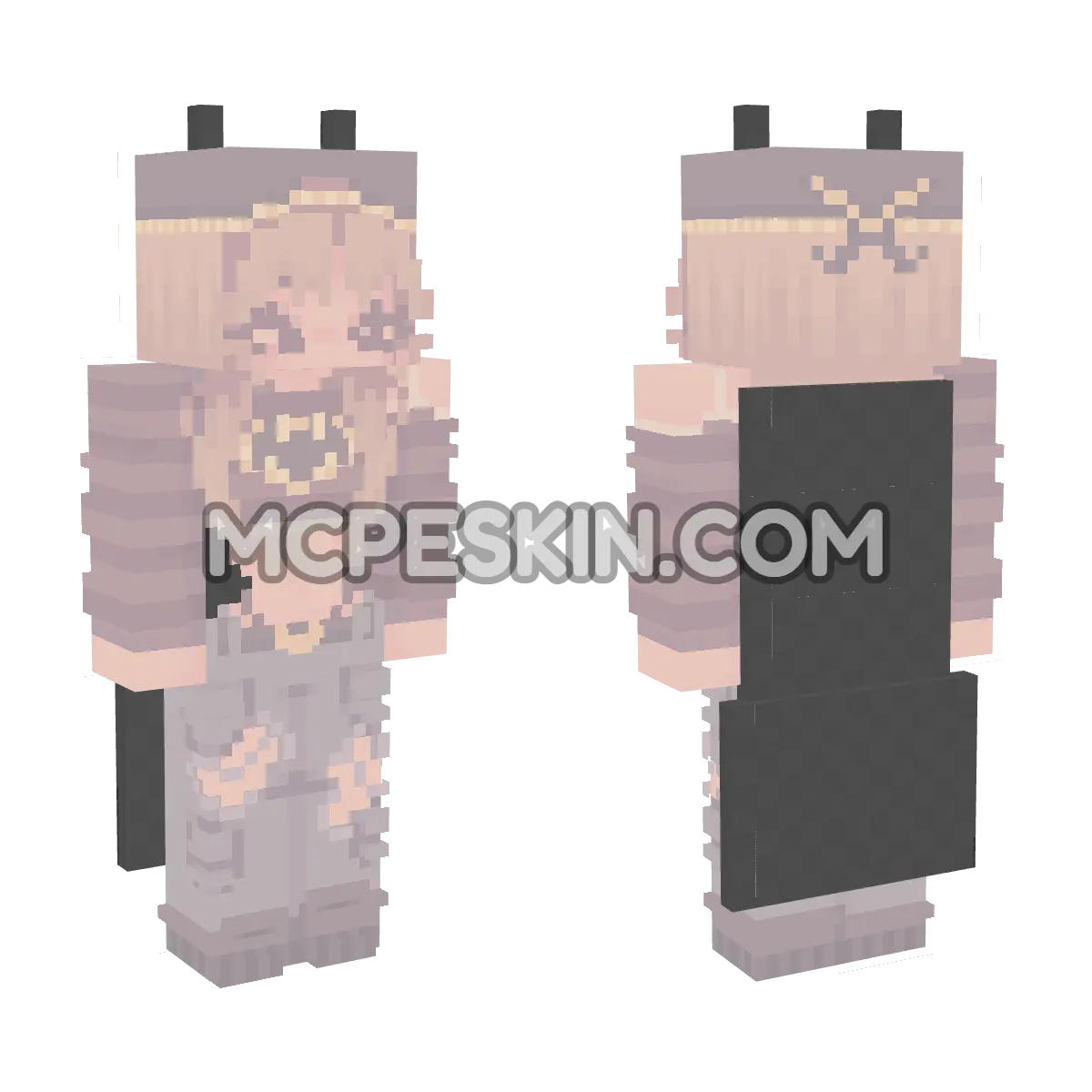 Batman 25 4D Minecraft Bedrock skin