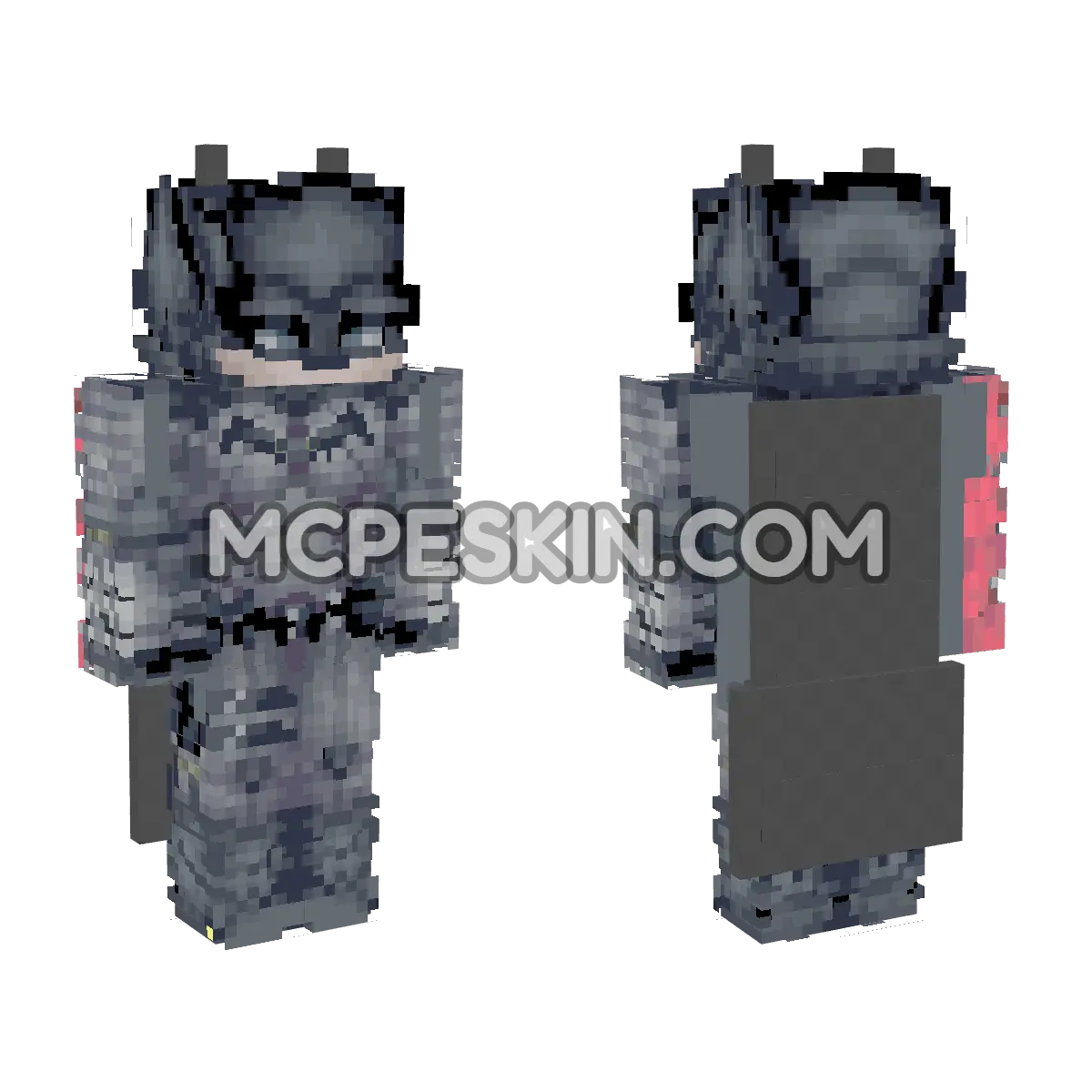 Batman 31 4D Minecraft Bedrock skin
