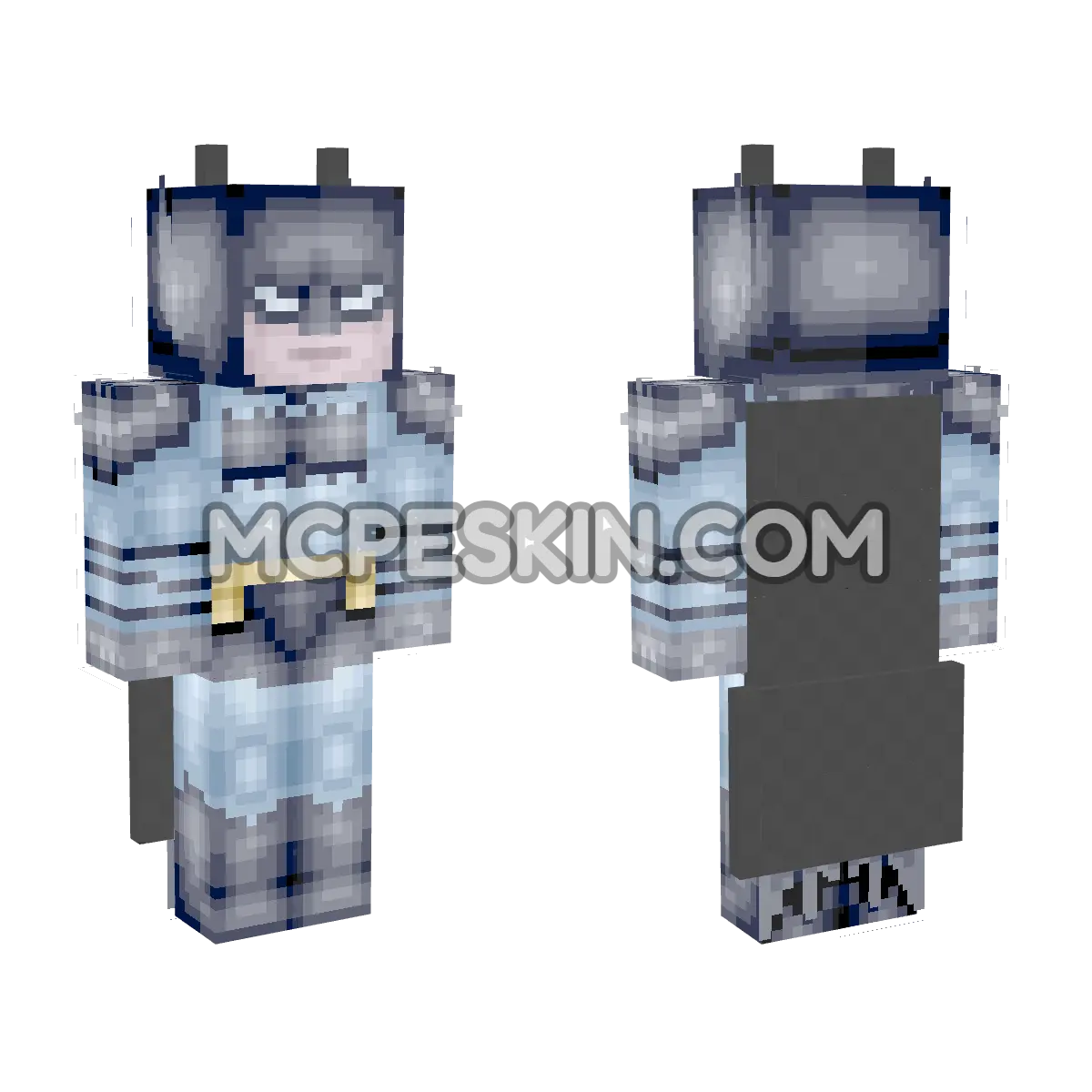 Batman 35 4D Minecraft Bedrock skin