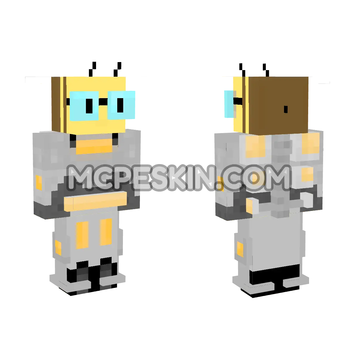 Bee Boy 3 4D Minecraft Bedrock skin