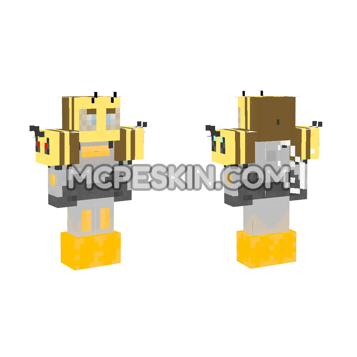Beebattler 4D Minecraft Bedrock skin