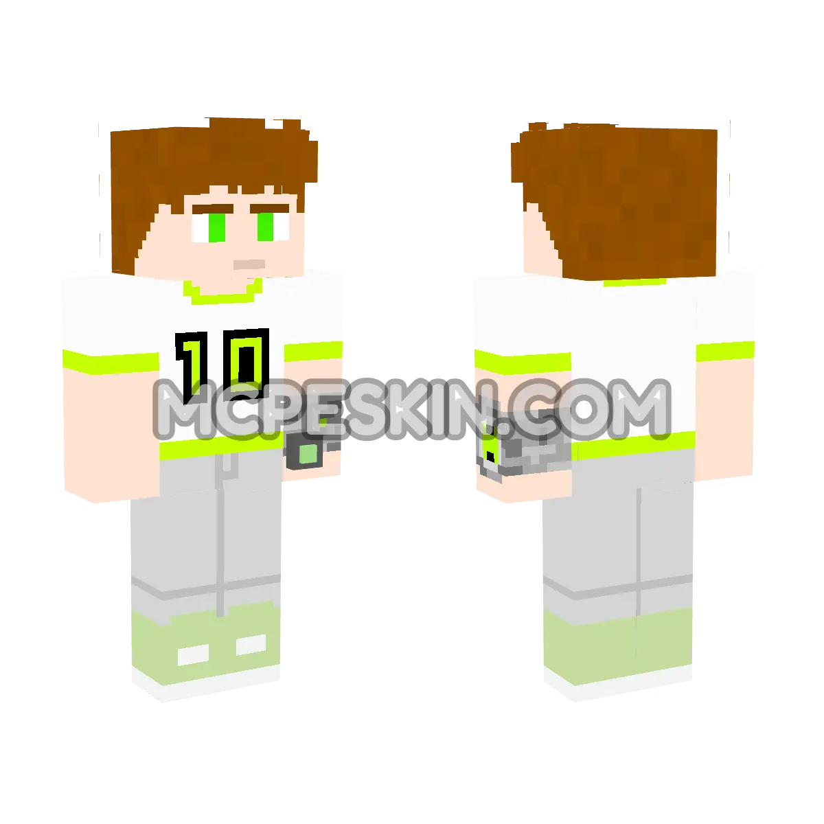 Ben 10 17 4D Minecraft Bedrock skin