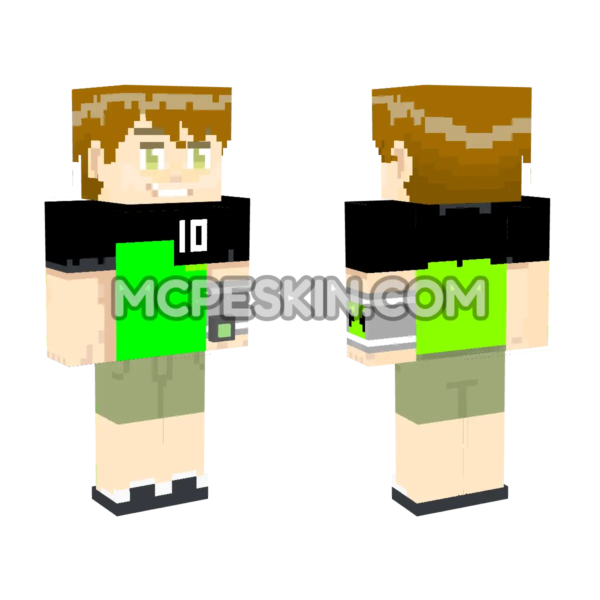 Ben 10 8 4D Minecraft Bedrock skin