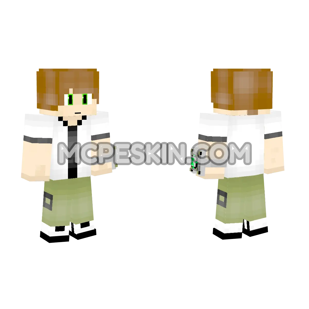 Ben 10 4D Minecraft Bedrock skin