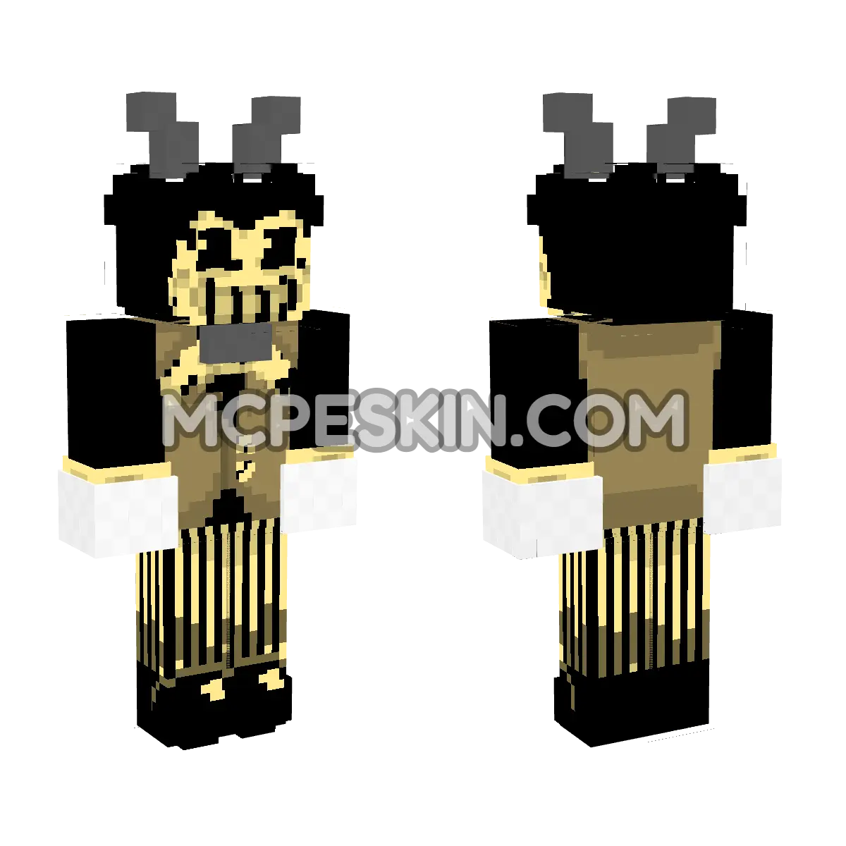 Bendy 14 4D Minecraft Bedrock skin