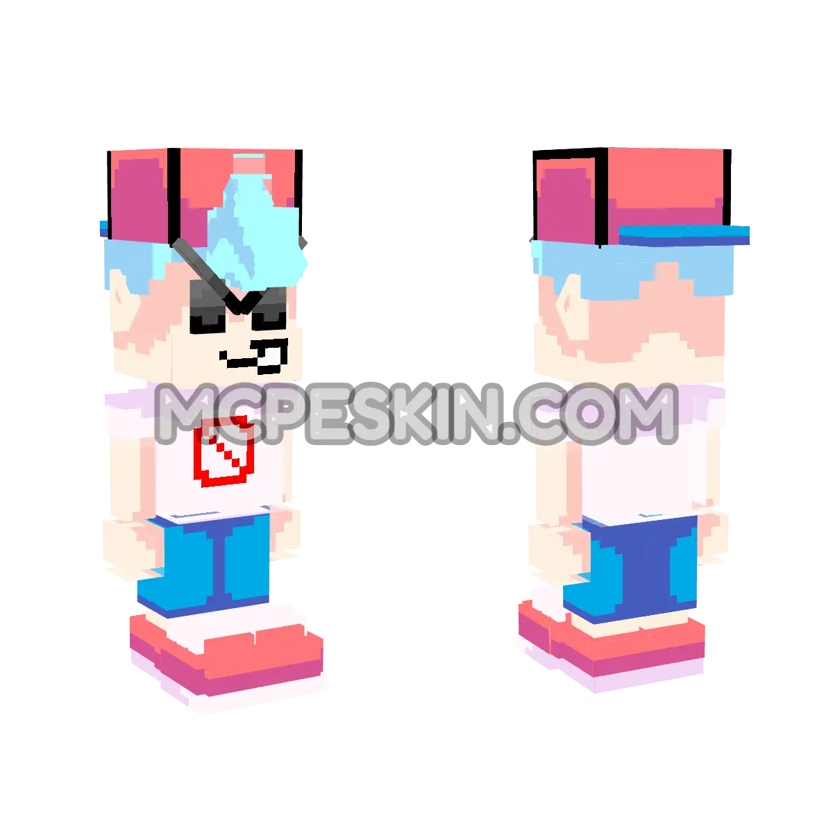 BF 4D Minecraft Bedrock skin