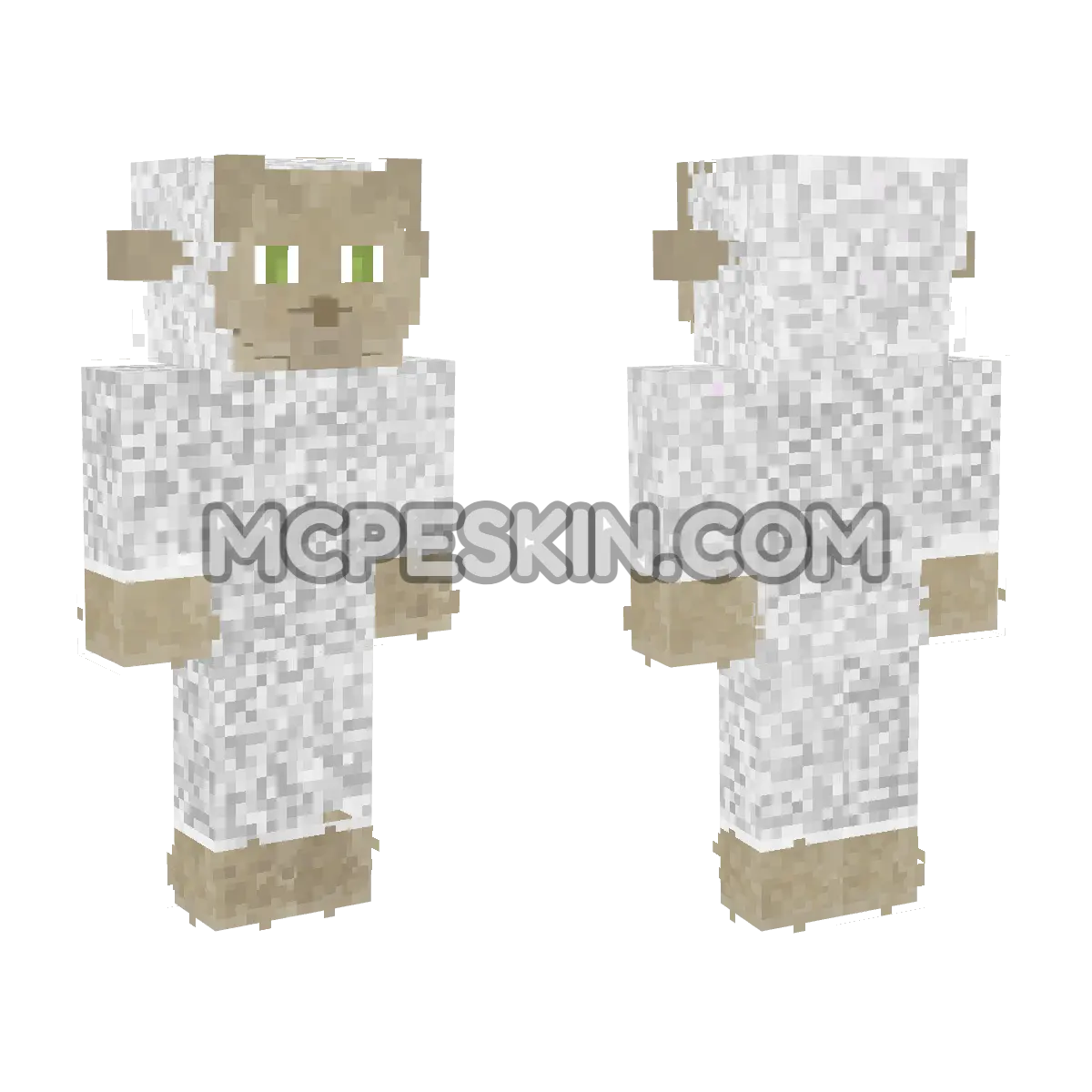 Big Shrek 4D Minecraft Bedrock skin