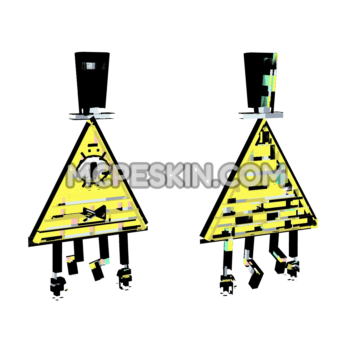 bill 4D Minecraft Bedrock skin