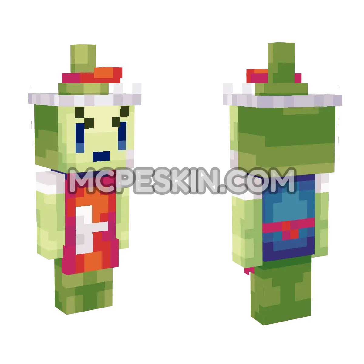 Billdit 4D Minecraft Bedrock skin