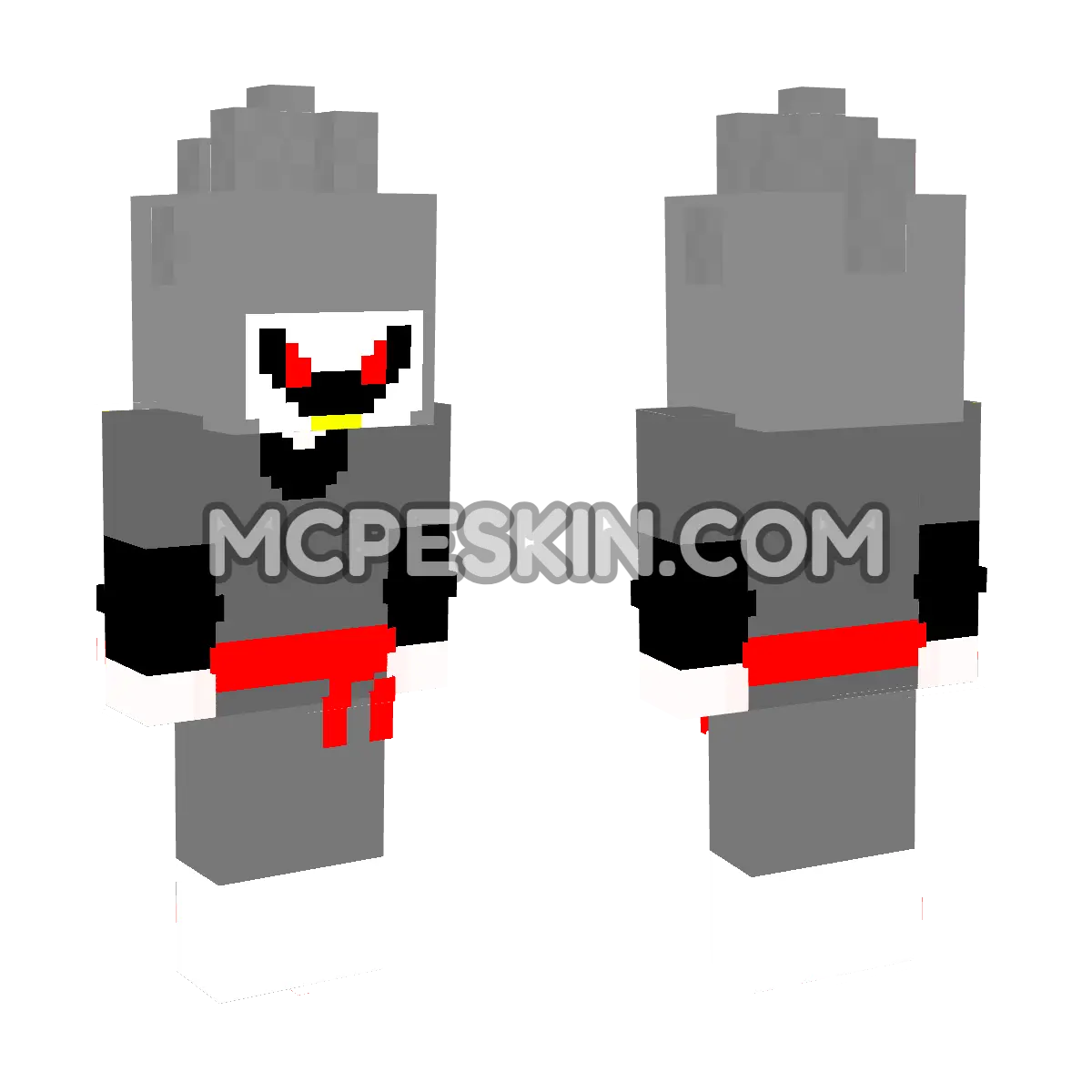 Black Goku Female 5 4D Minecraft Bedrock skin