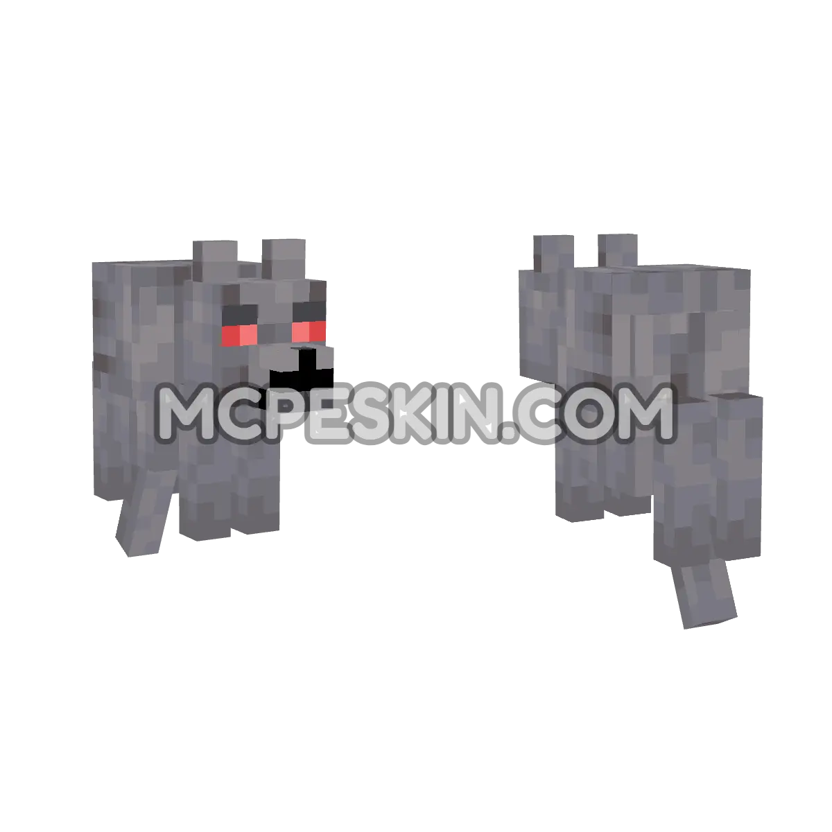 black_angry 4D Minecraft Bedrock skin