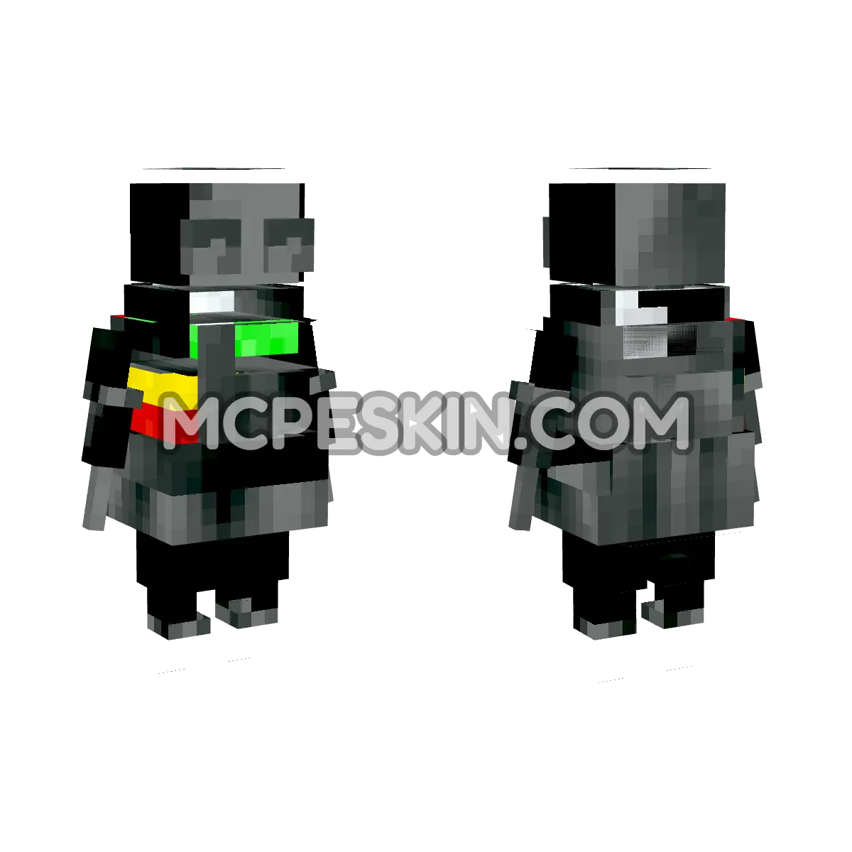 black.repo.base 4D Minecraft Bedrock skin