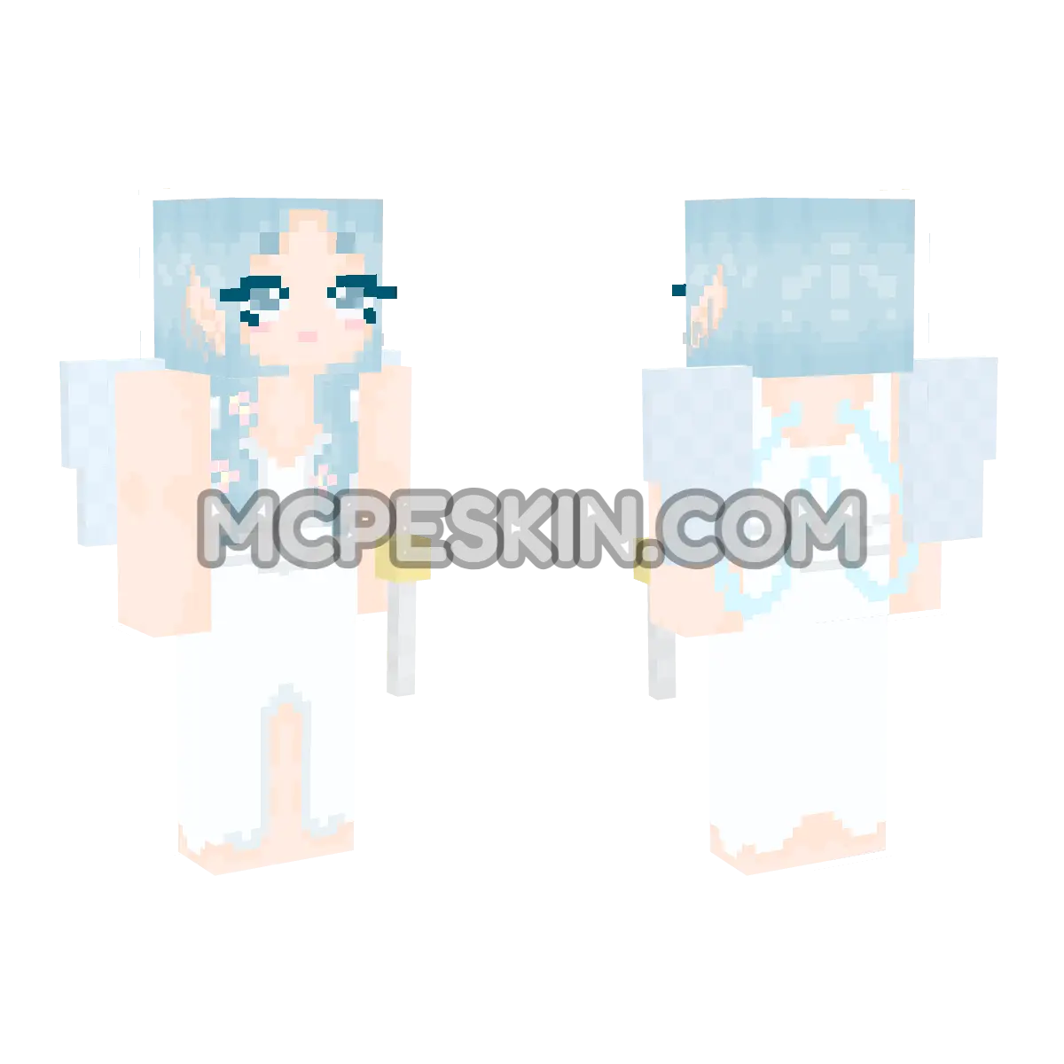Blue Fairy 4D Minecraft Bedrock skin