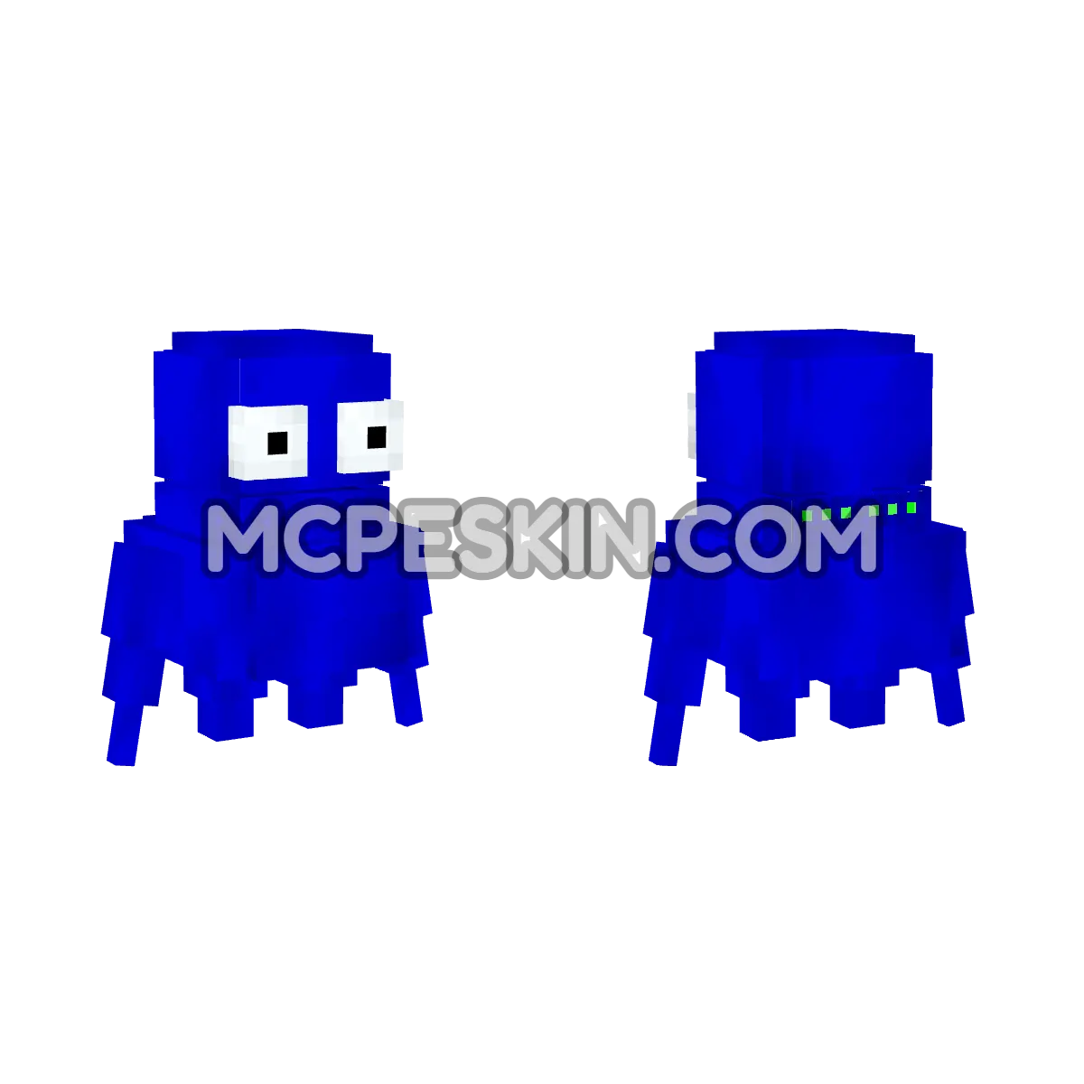 Blue Little REPO 4D Minecraft Bedrock skin