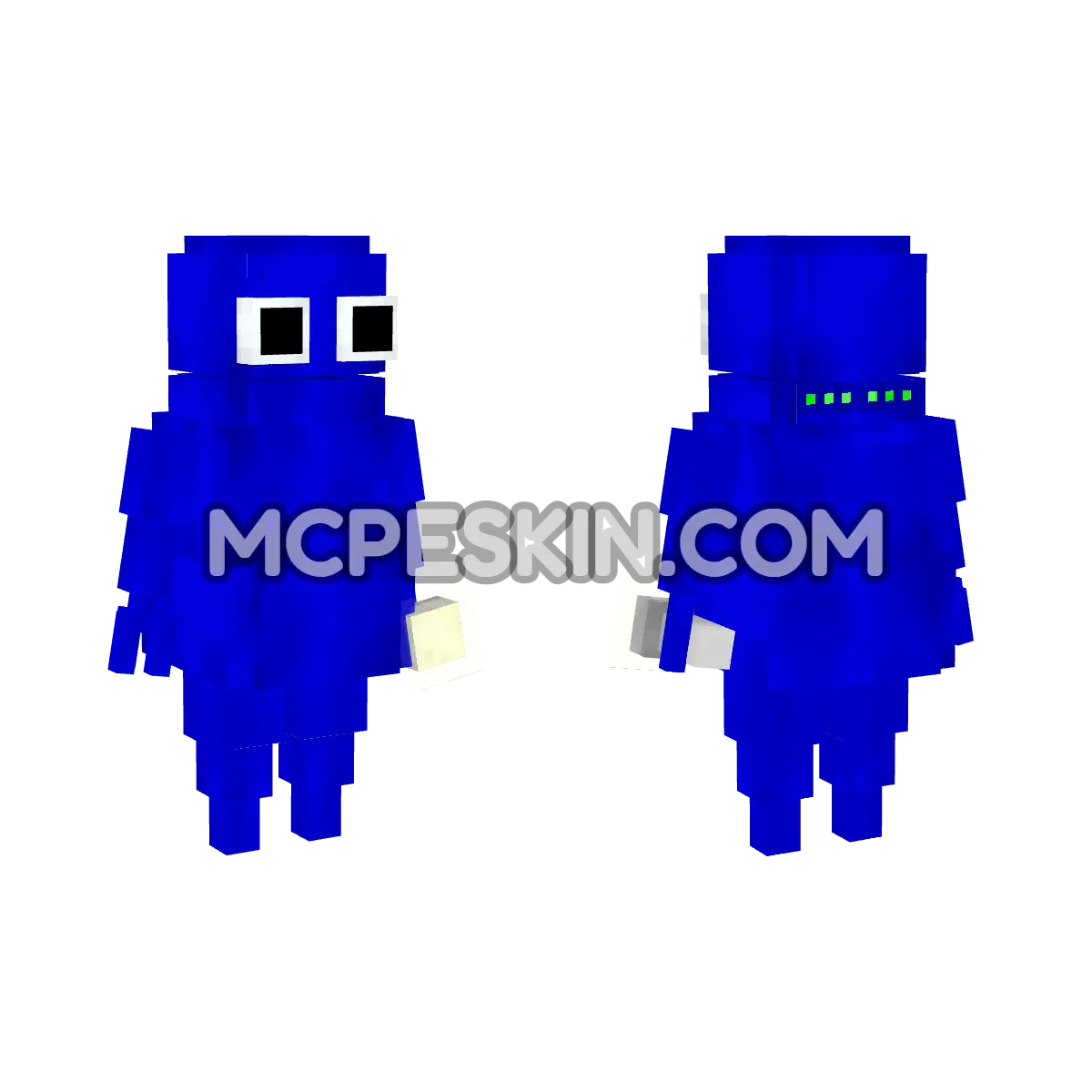 Blue REPO (Intrigued) 4D Minecraft Bedrock skin