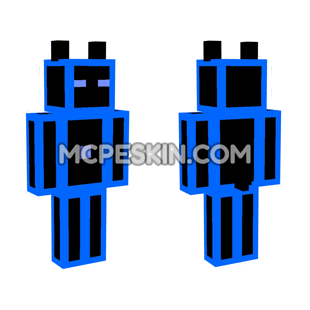 Bluey 6 4D Minecraft Bedrock skin