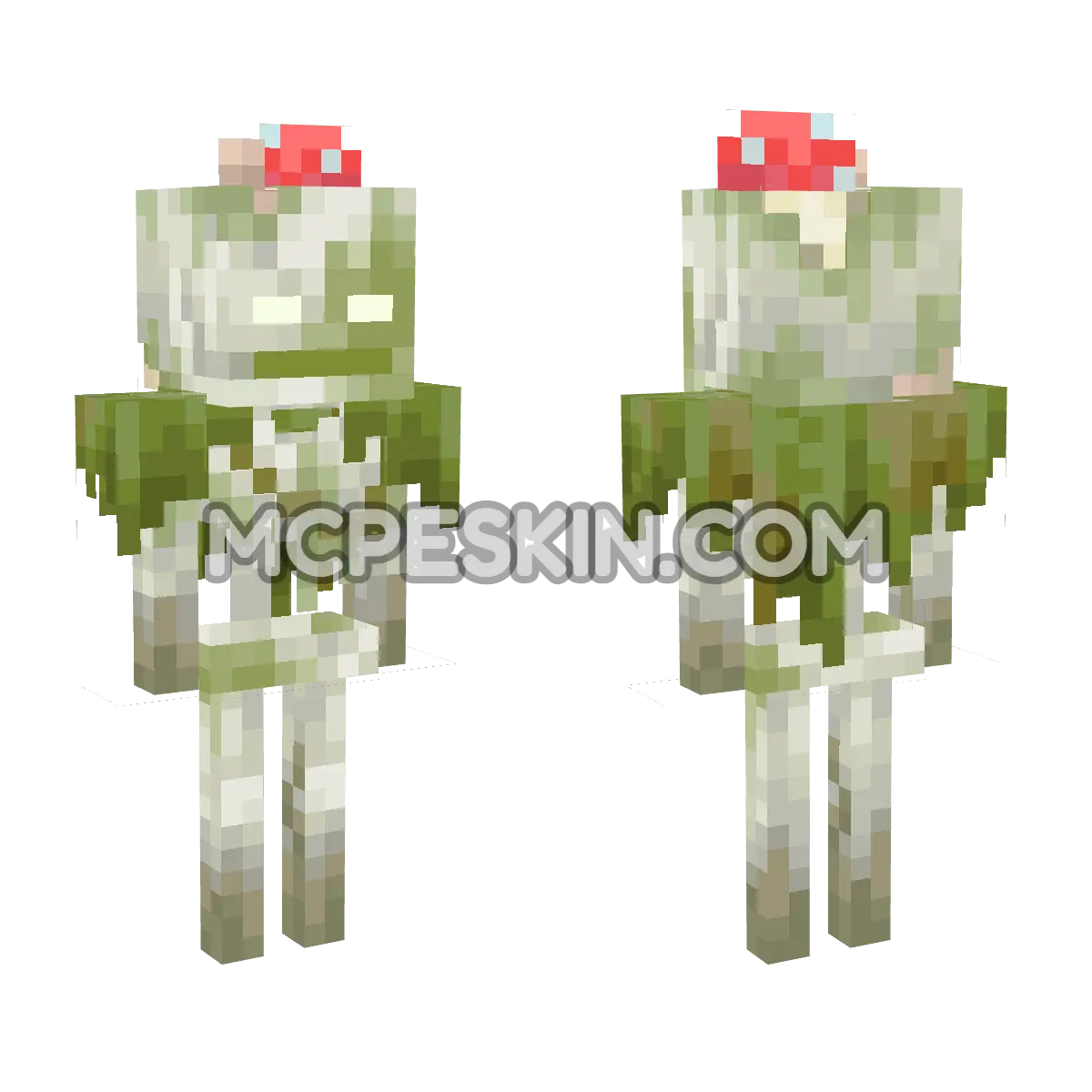 bogged 4D Minecraft Bedrock skin