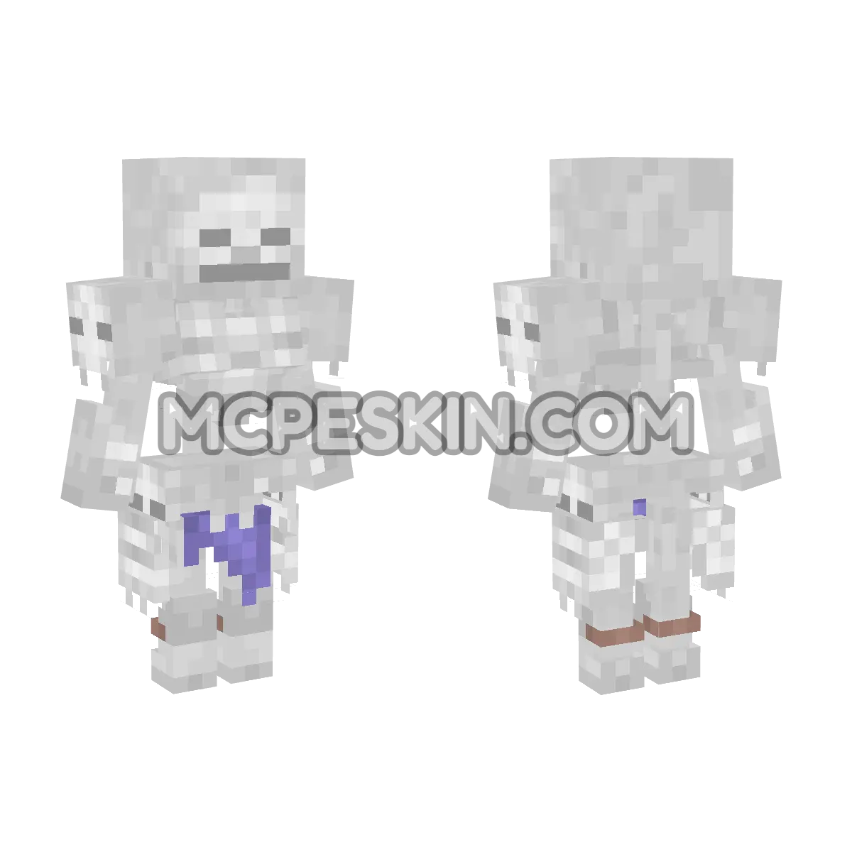 Bone Knight 4D Minecraft Bedrock skin