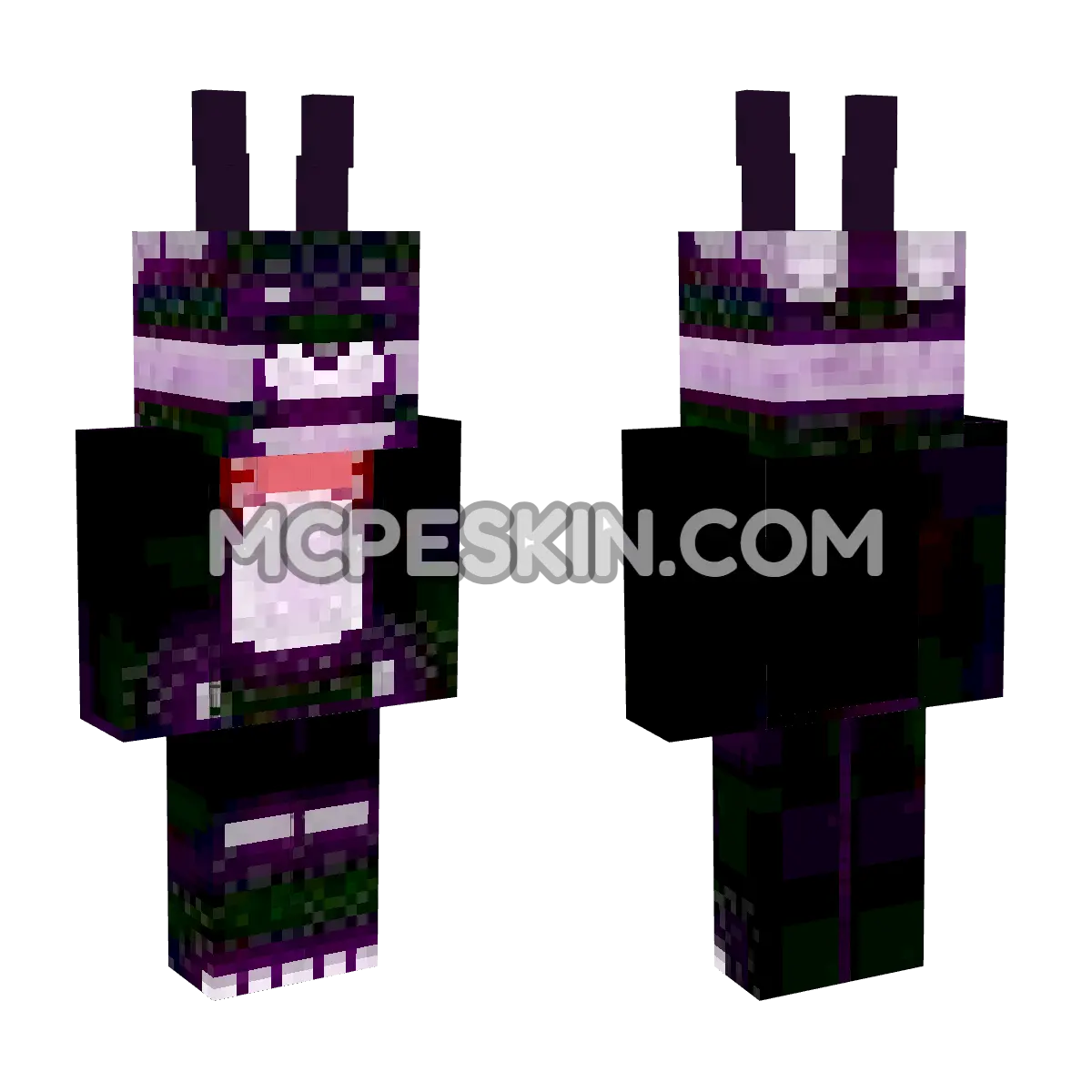 Bonnie 12 4D Minecraft Bedrock skin