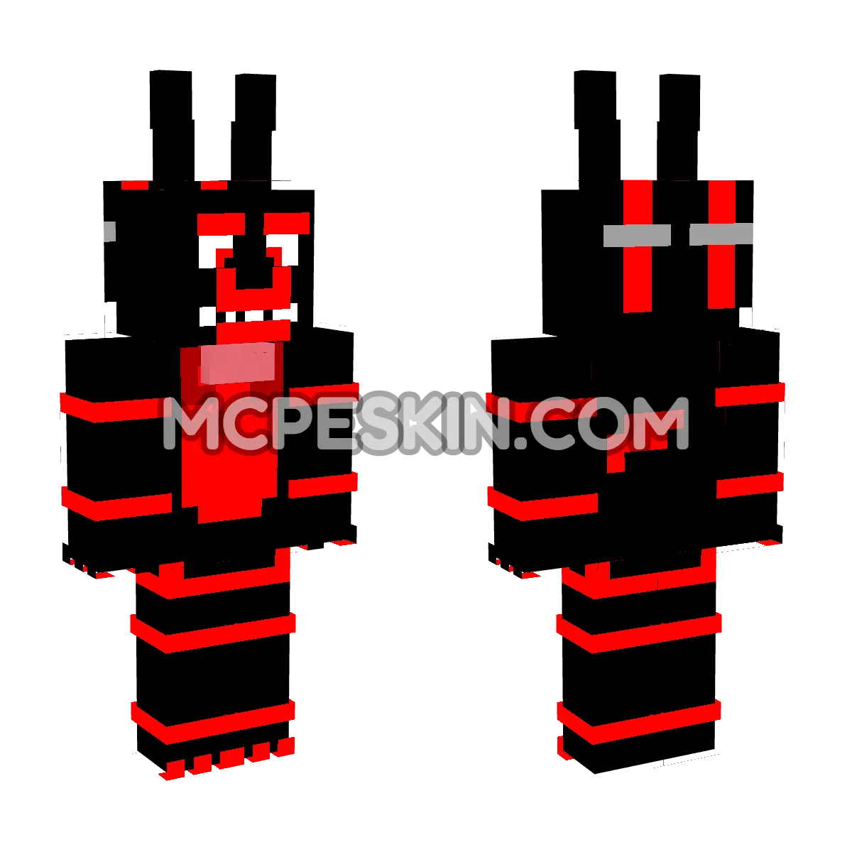Bonnie 3 4D Minecraft Bedrock skin