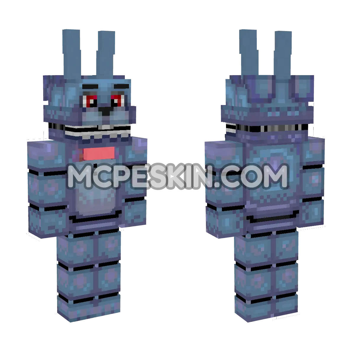 Bonnie 5 4D Minecraft Bedrock skin