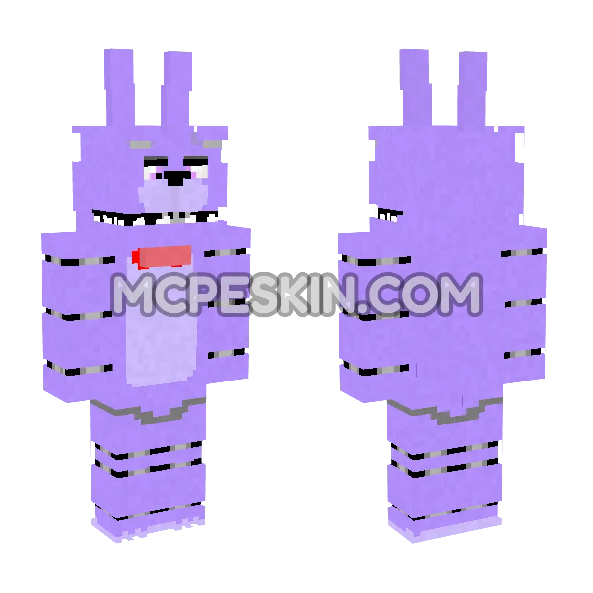 Bonnie 7 4D Minecraft Bedrock skin