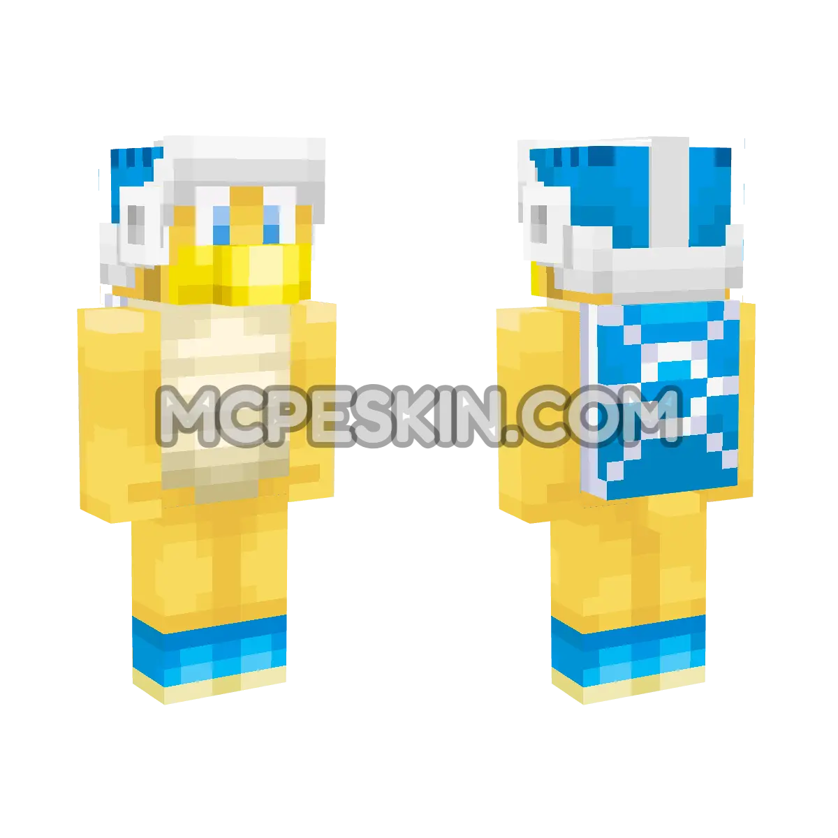 Boomerang Bro 4D Minecraft Bedrock skin