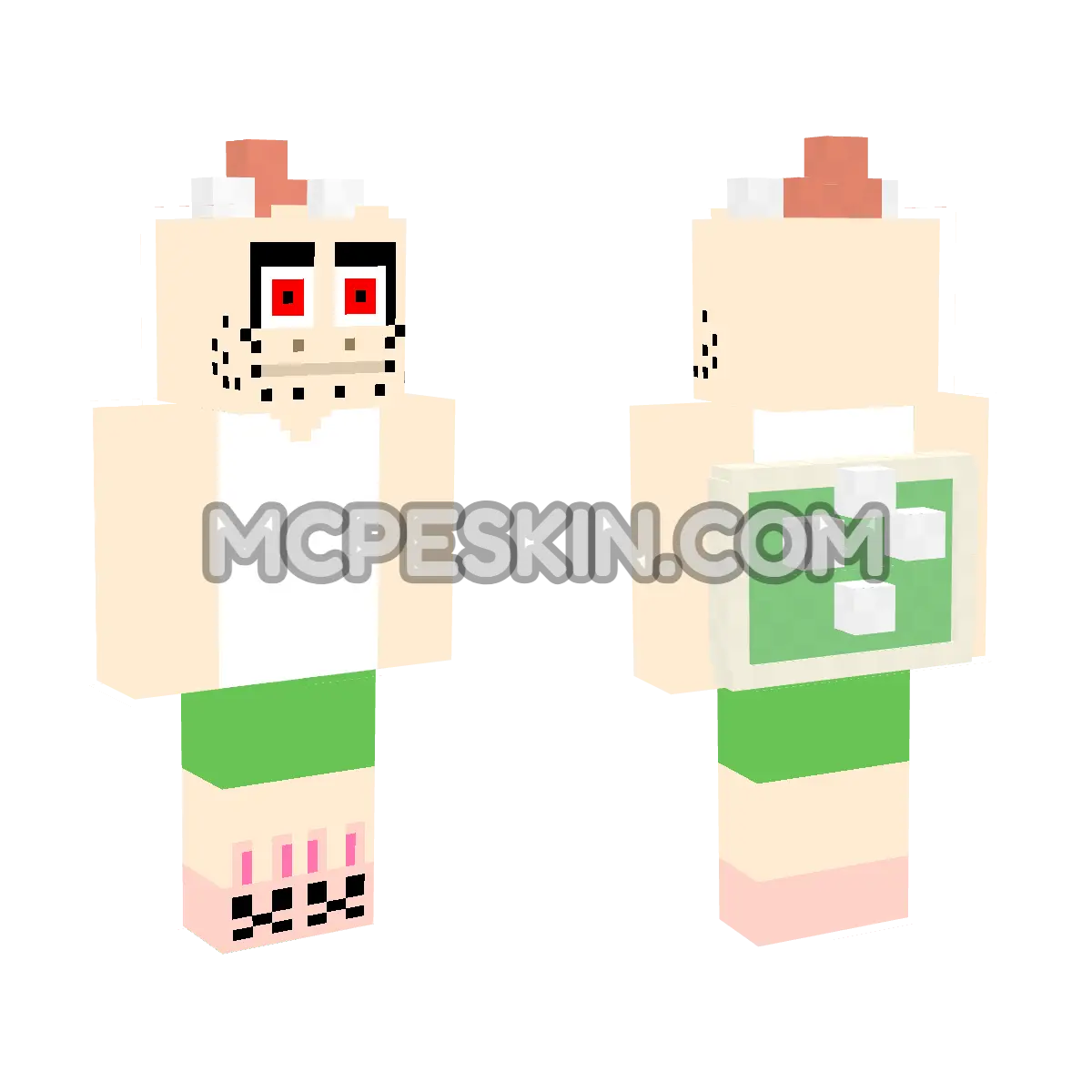 Bowser 5 4D Minecraft Bedrock skin