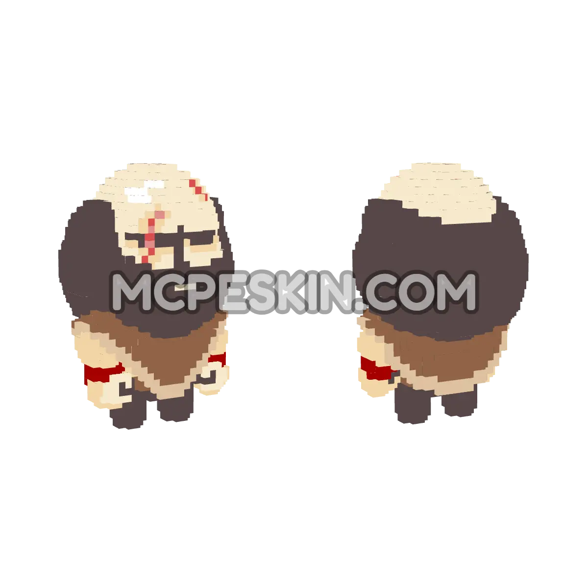 Brad 4D Minecraft Bedrock skin