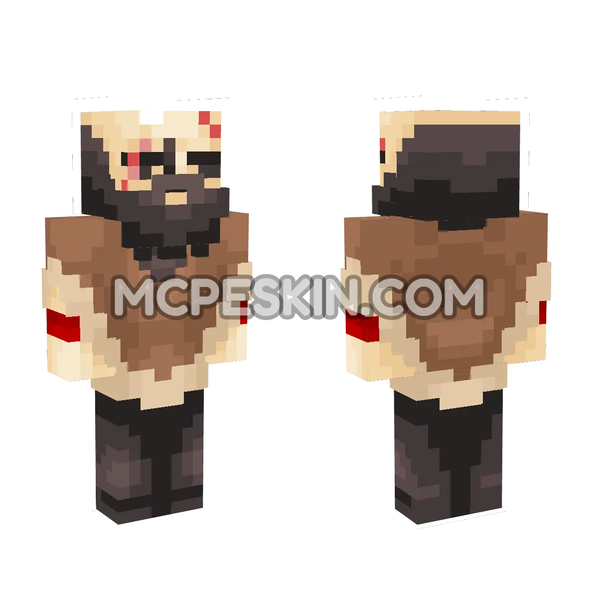Brad 4D Minecraft Bedrock skin