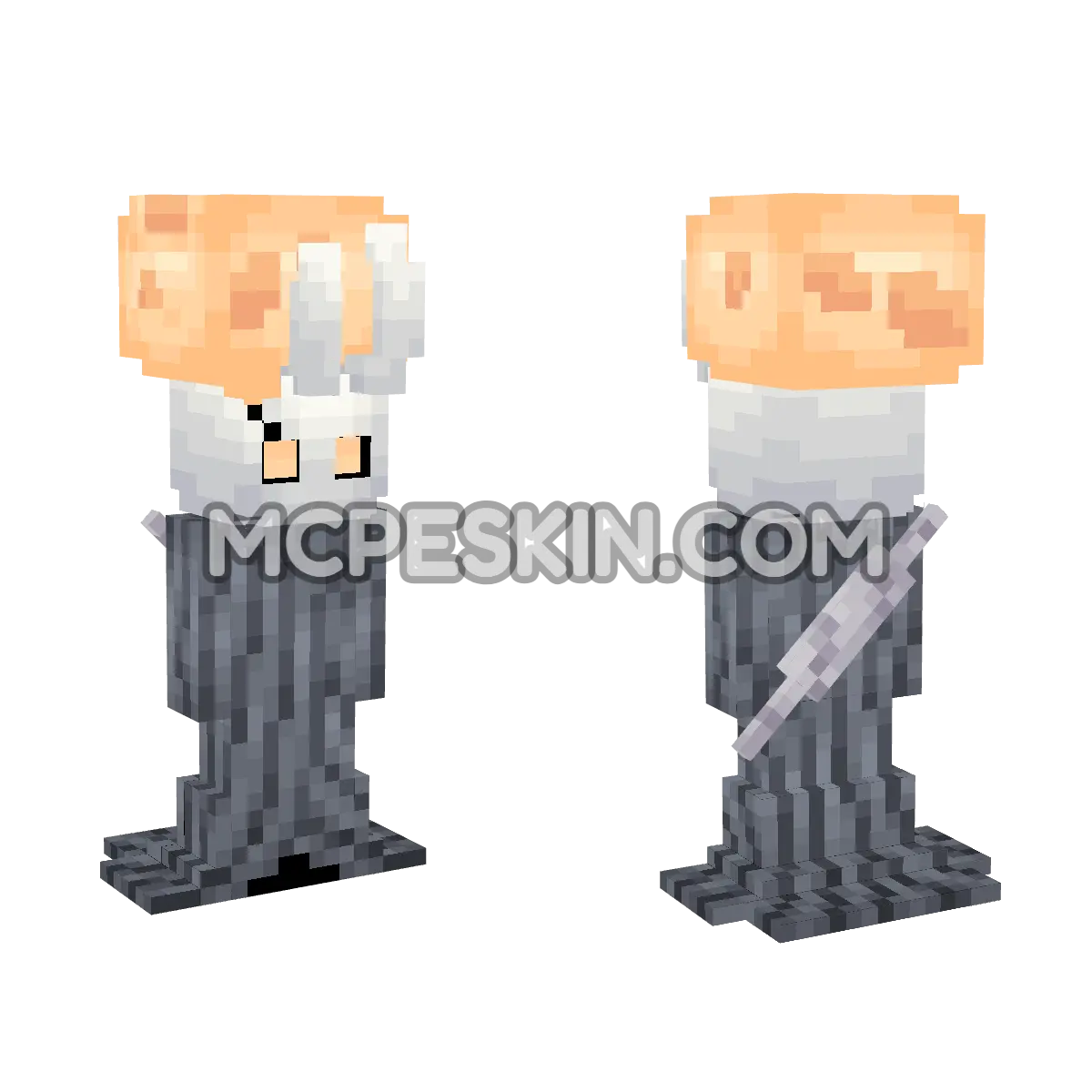 Broken Vessel 4D Minecraft Bedrock skin