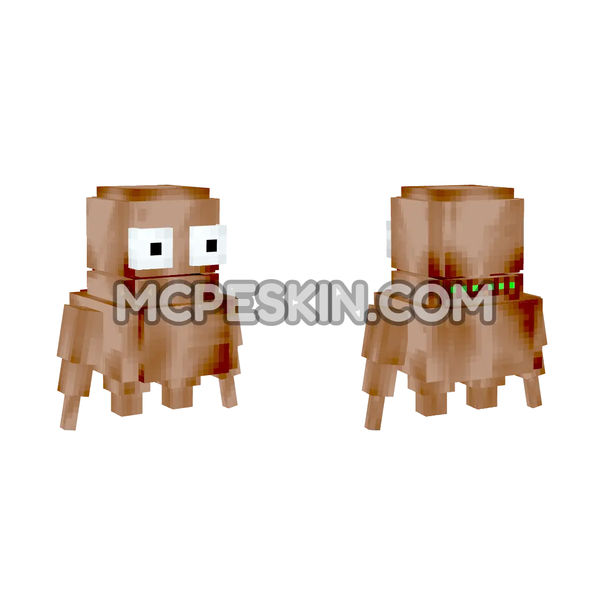 Brown Little REPO 4D Minecraft Bedrock skin