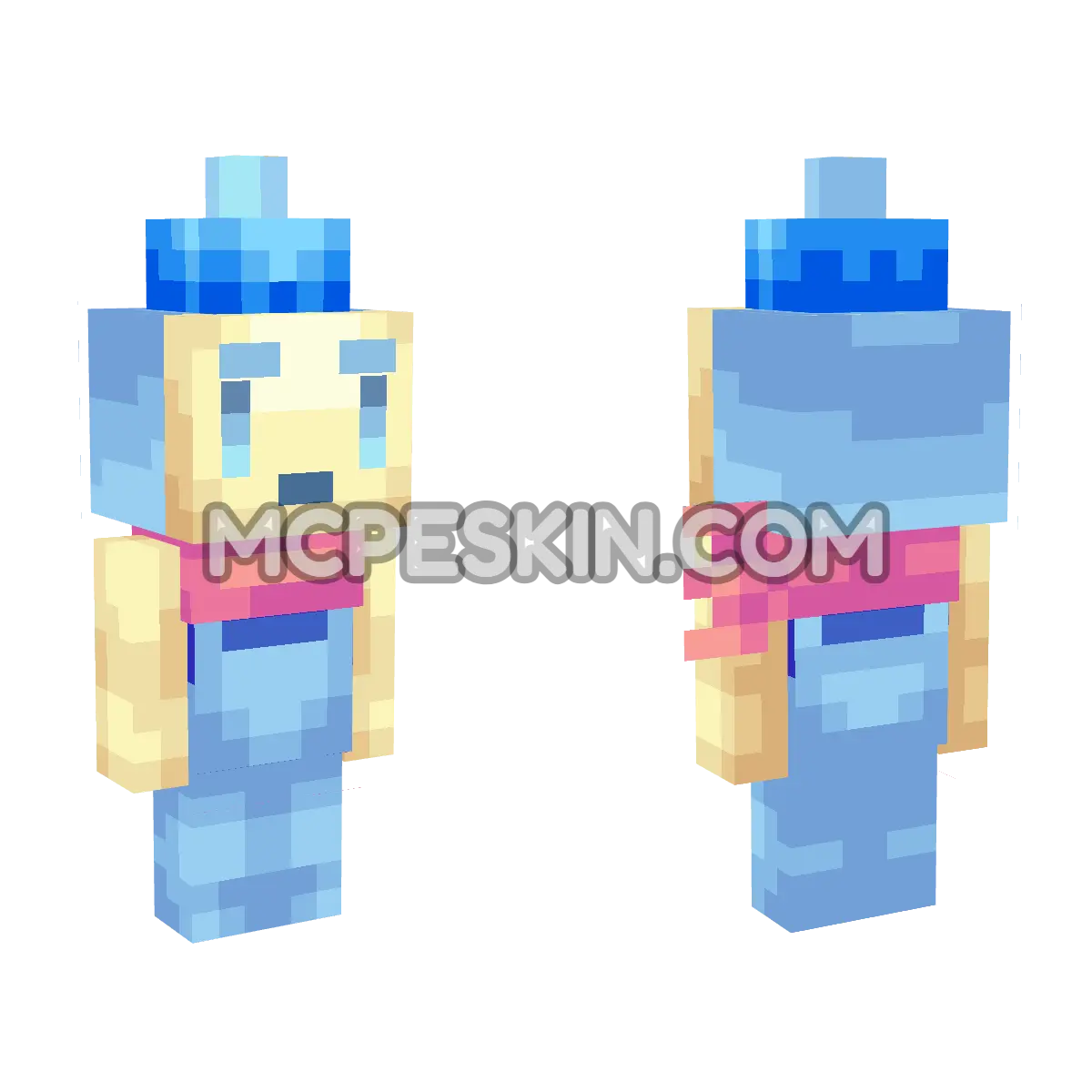 Buddy 4D Minecraft Bedrock skin