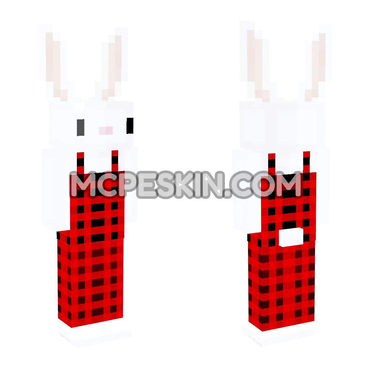 Bunny 4D Minecraft Bedrock skin