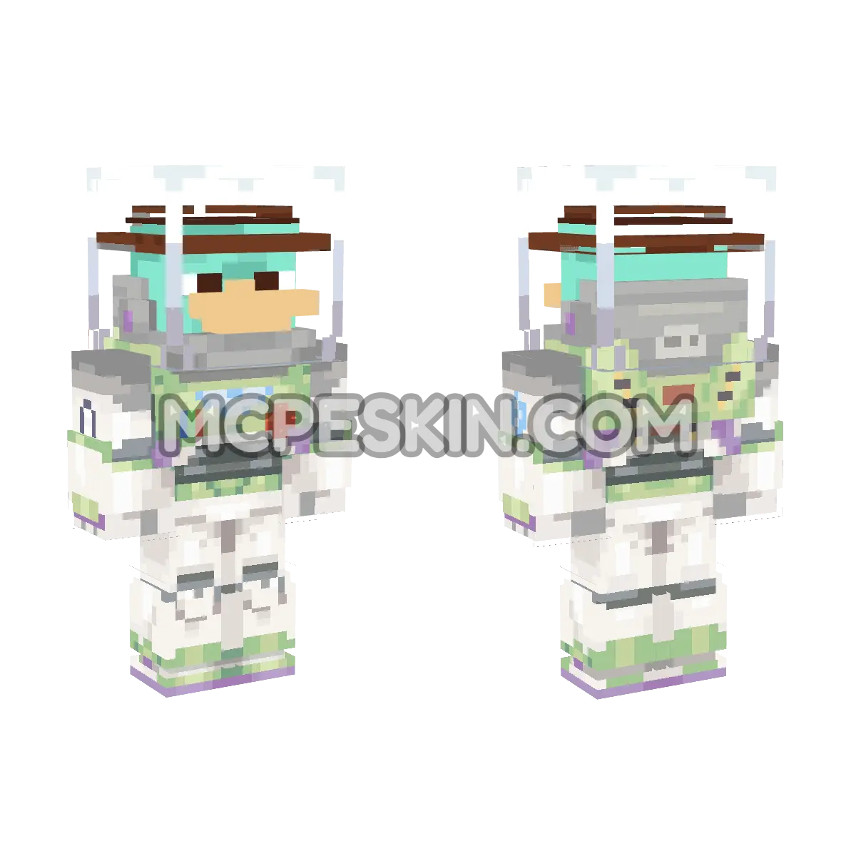 buzz 4D Minecraft Bedrock skin