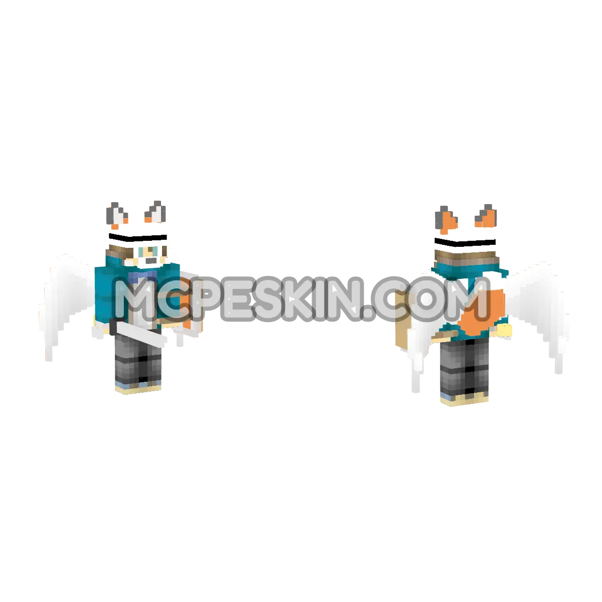 By D Flog Flag 10 4D Minecraft Bedrock skin