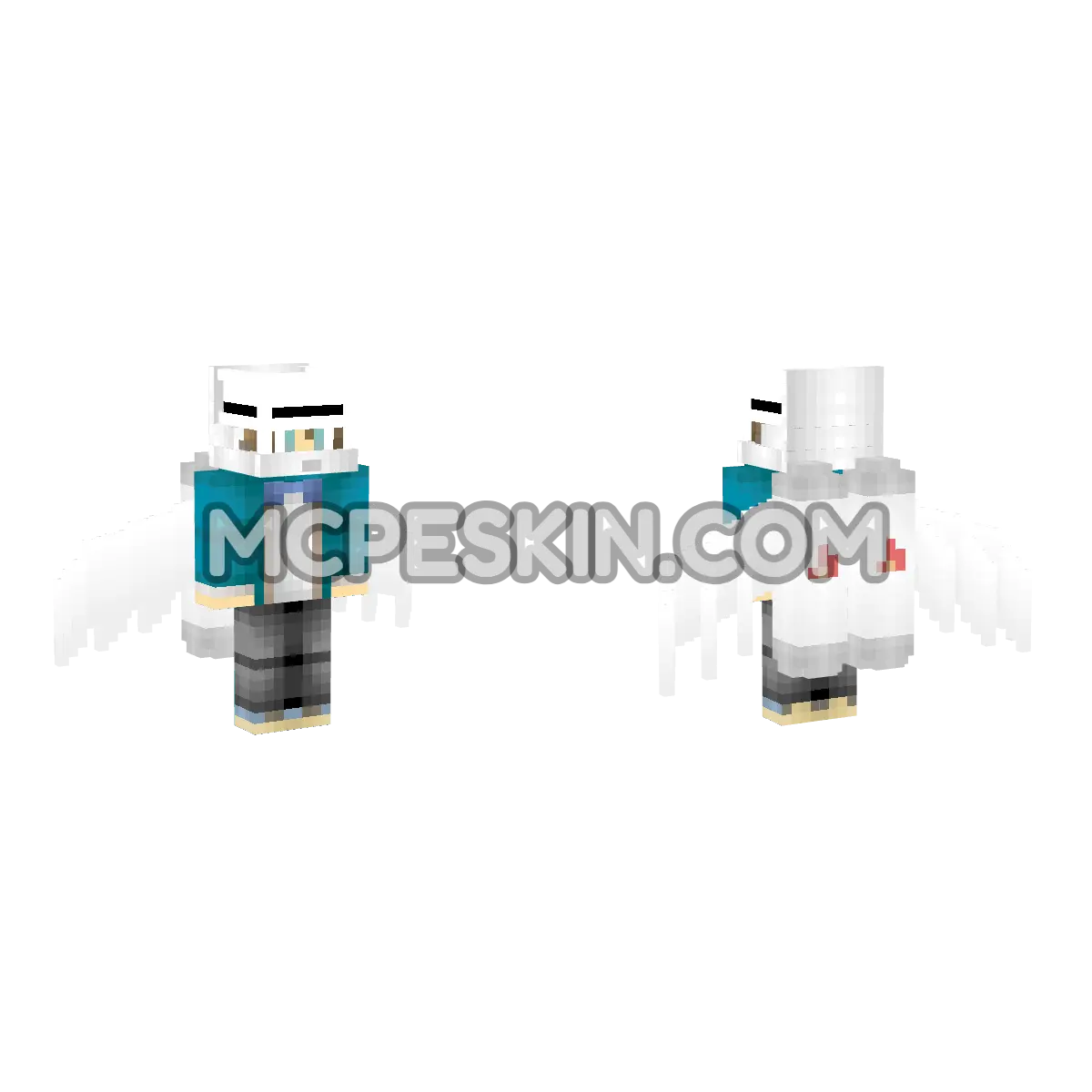By DFF Astronauta 4D Minecraft Bedrock skin