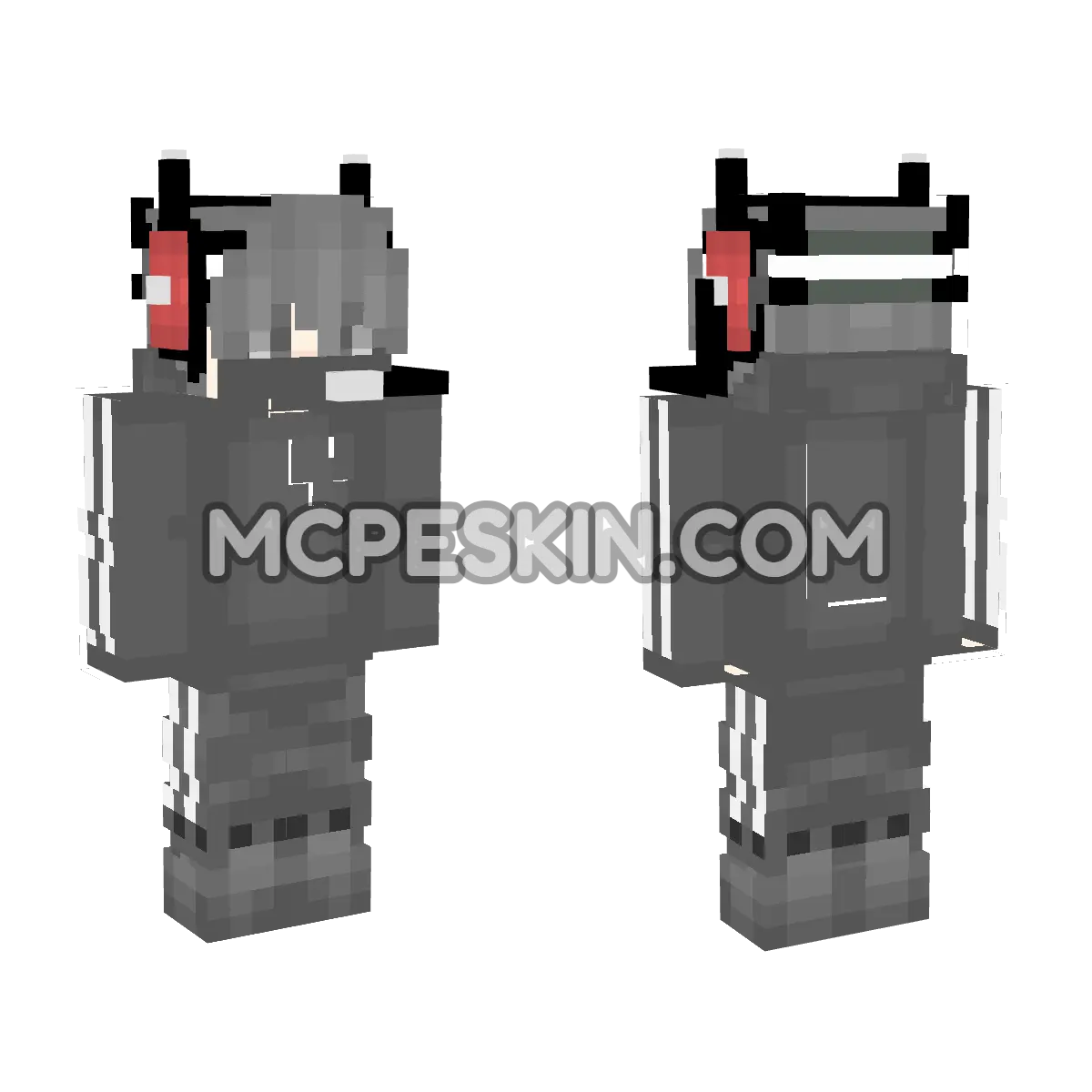 By DFF Audifonos 4 4D Minecraft Bedrock skin