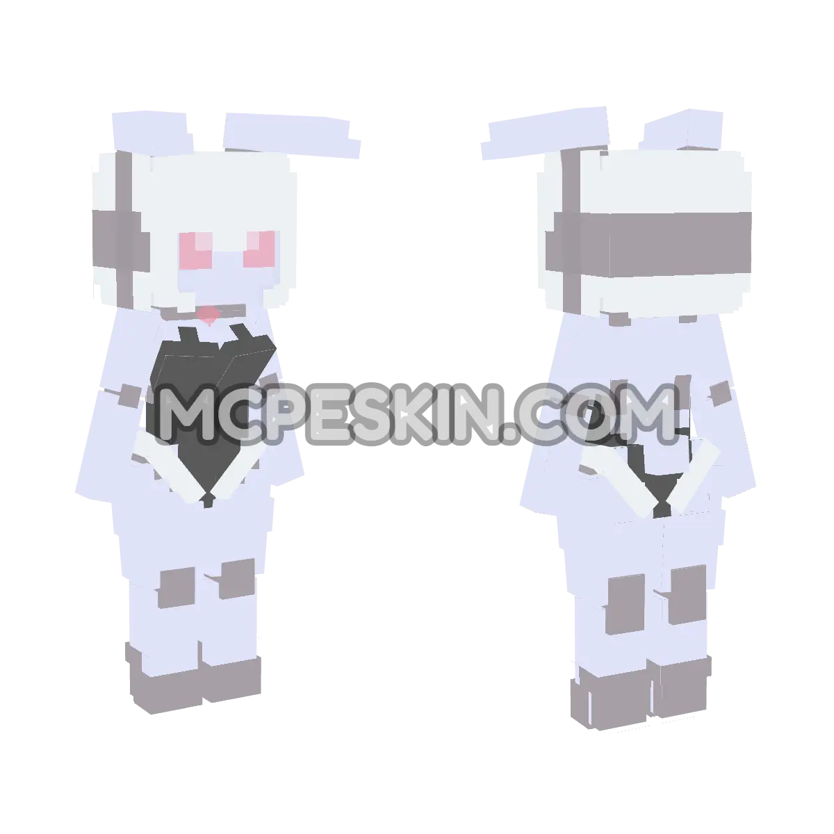 By Dff Conejas 3 4D Minecraft Bedrock skin