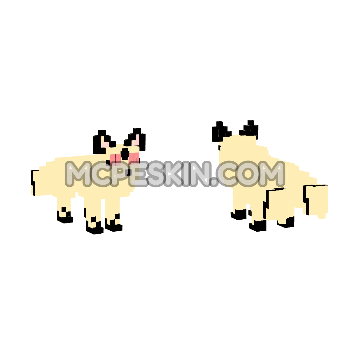 By DFF Kirara 4D Minecraft Bedrock skin