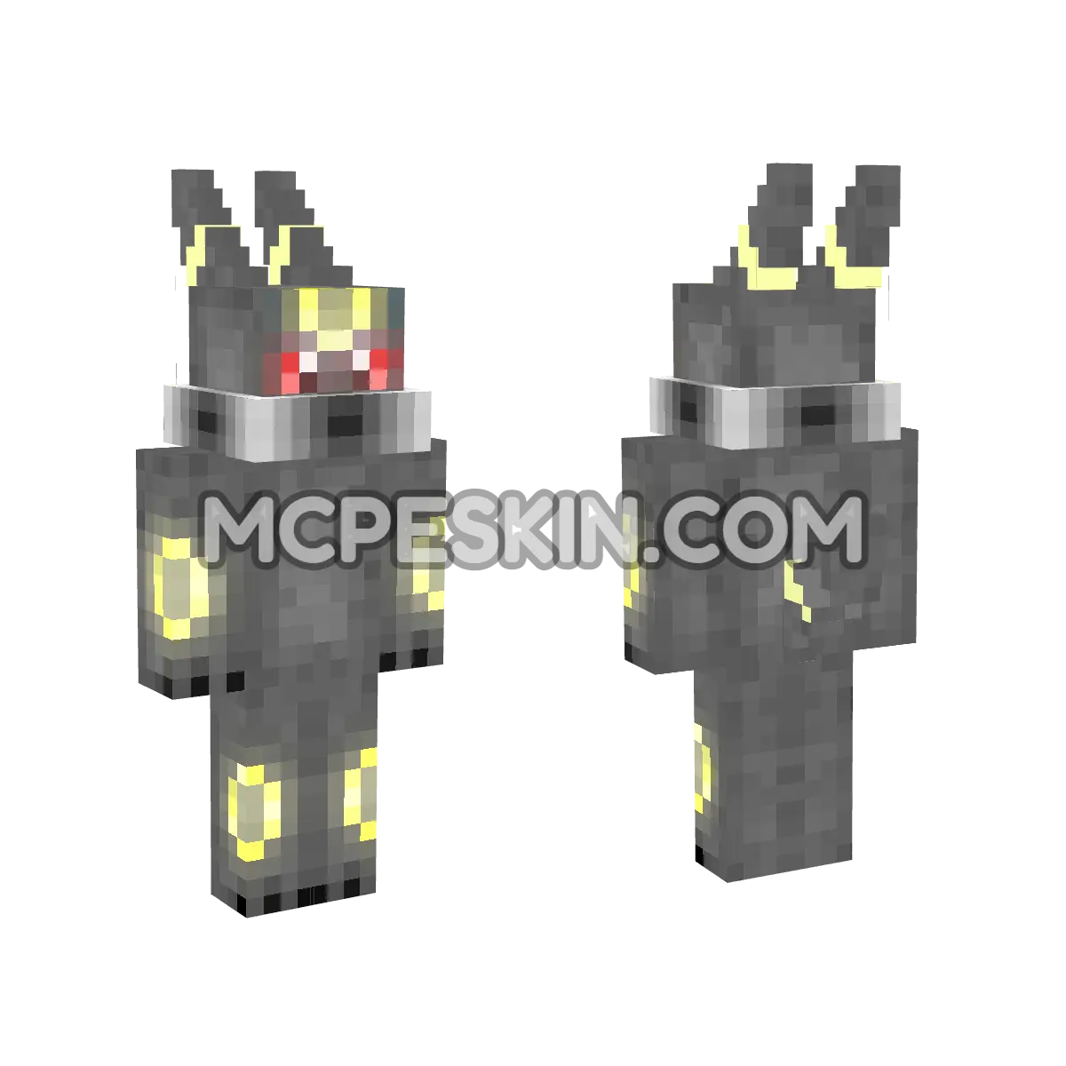 By DFF Umbreon 4D Minecraft Bedrock skin