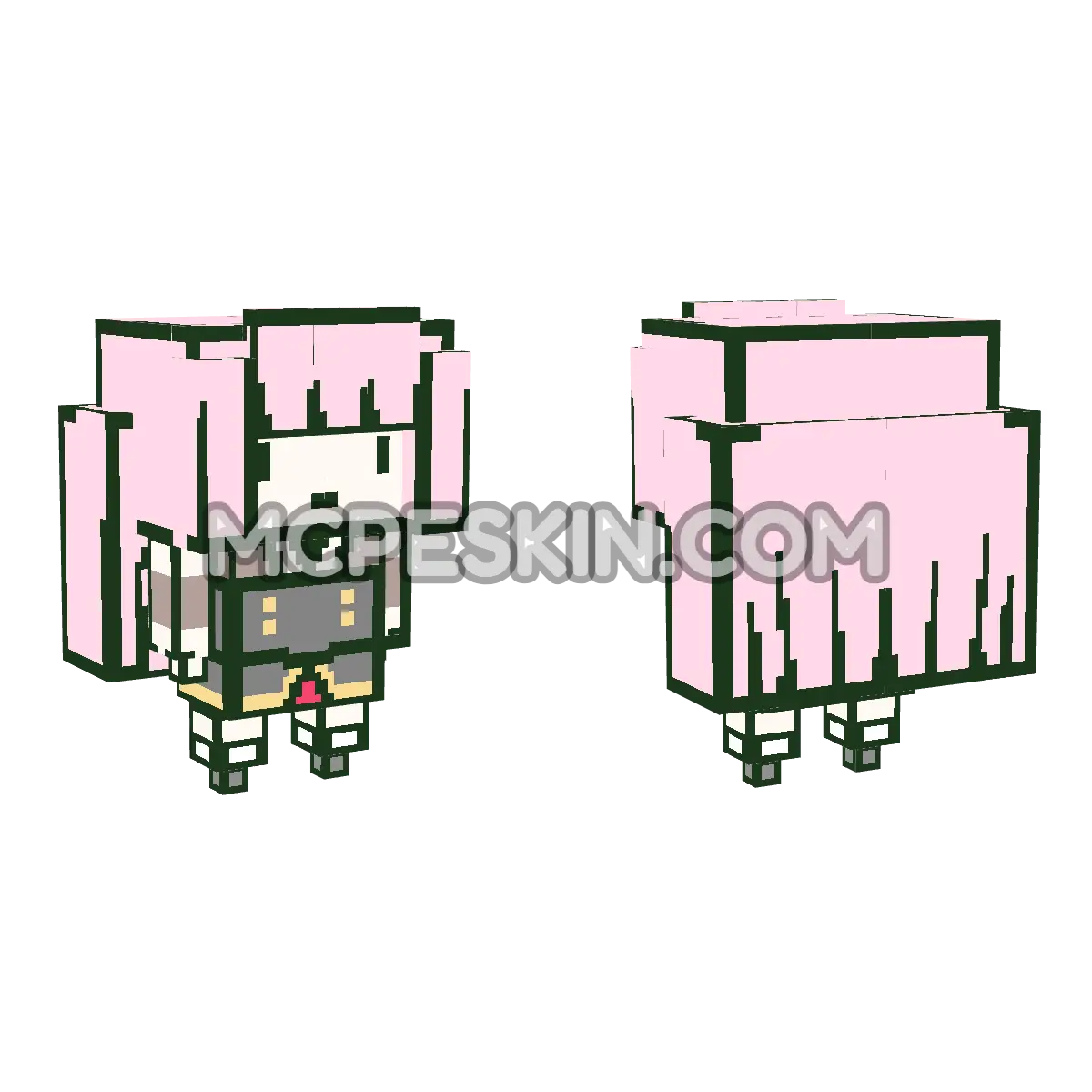 Cali 4D Minecraft Bedrock skin