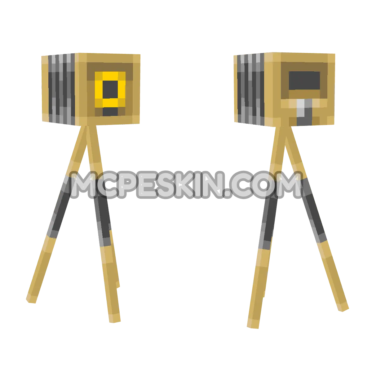 Camera 4D Minecraft Bedrock skin
