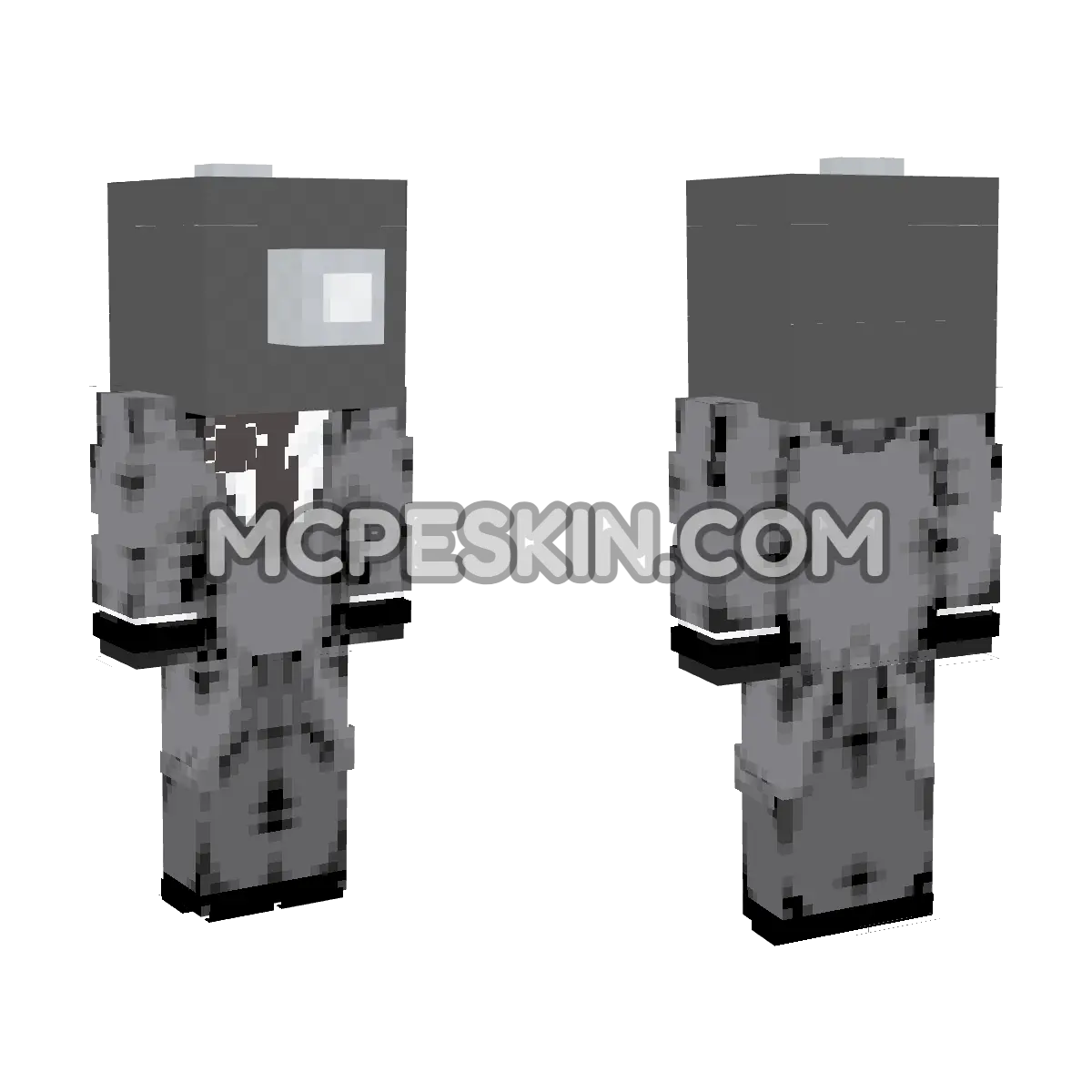 Cameraman 5 4D Minecraft Bedrock skin