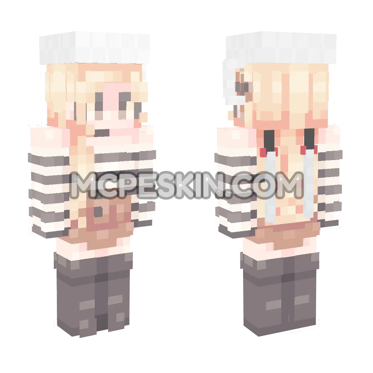 Cappuccino Assassino 10 4D Minecraft Bedrock skin