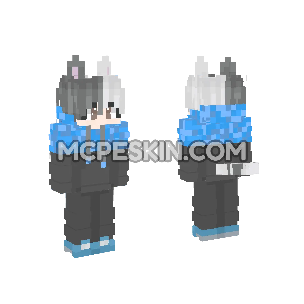 Cat M 13 4D Minecraft Bedrock skin