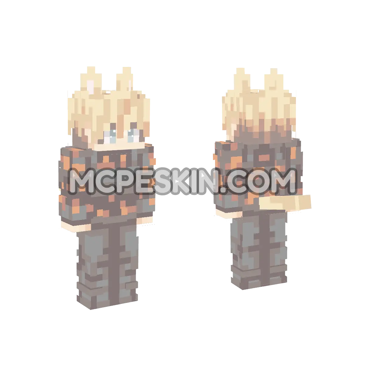 Cat M 16 4D Minecraft Bedrock skin
