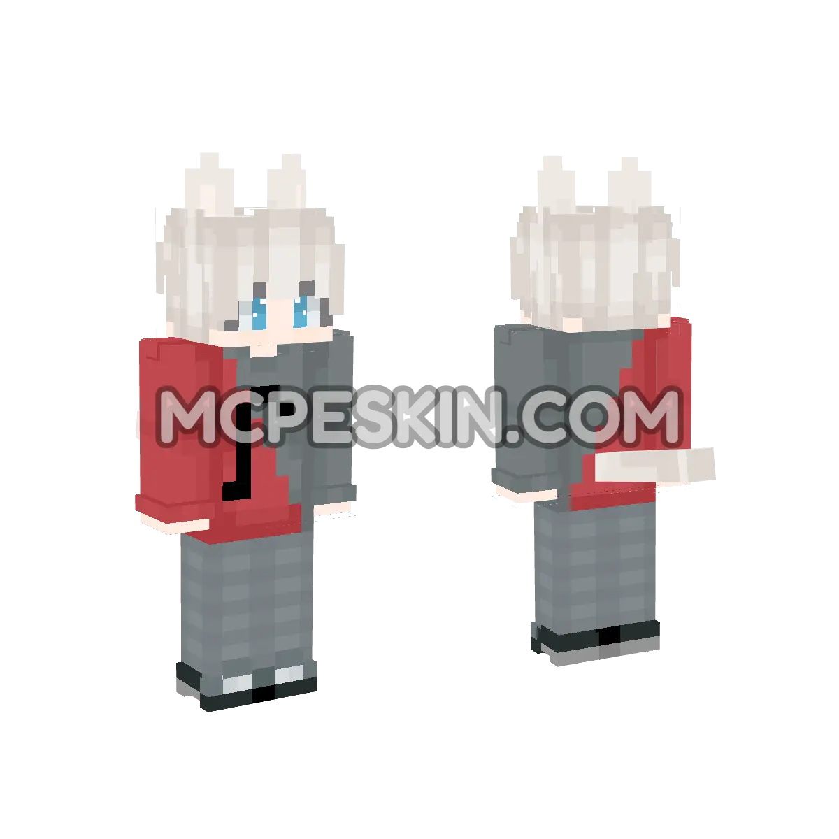 Cat M 19 4D Minecraft Bedrock skin